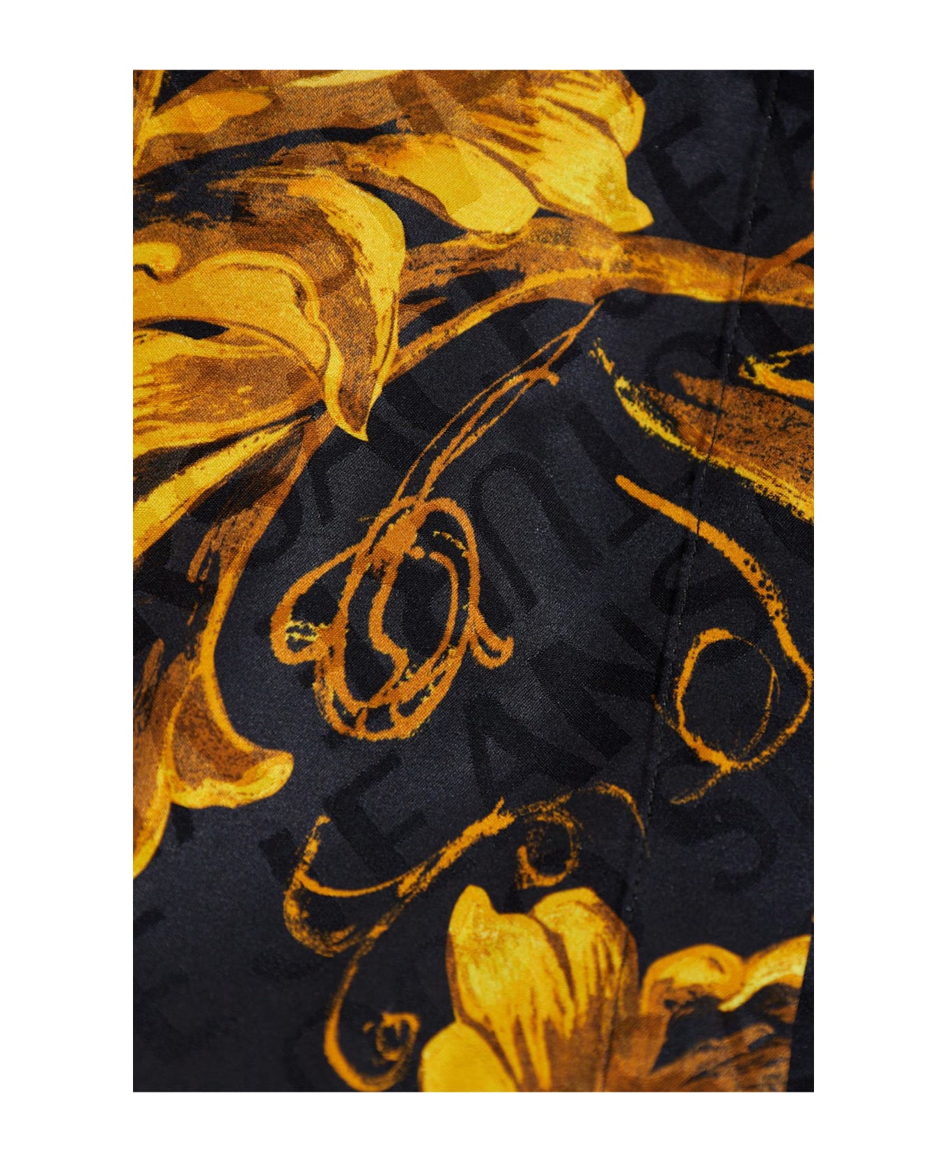 Versace Jeans Couture Shirt With 'barocco' Pattern - multicolored