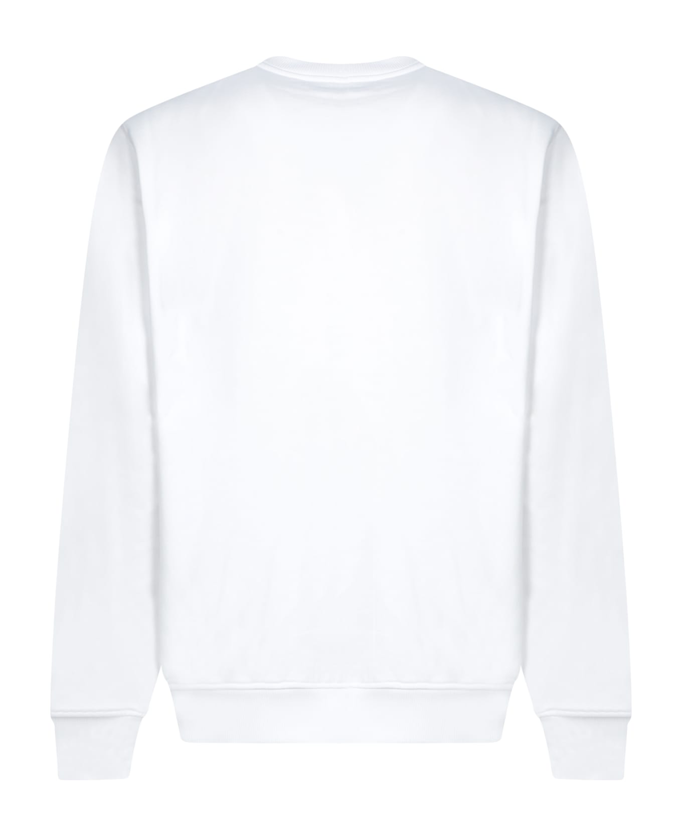 Casablanca Statue Logo White Sweatshirt - White