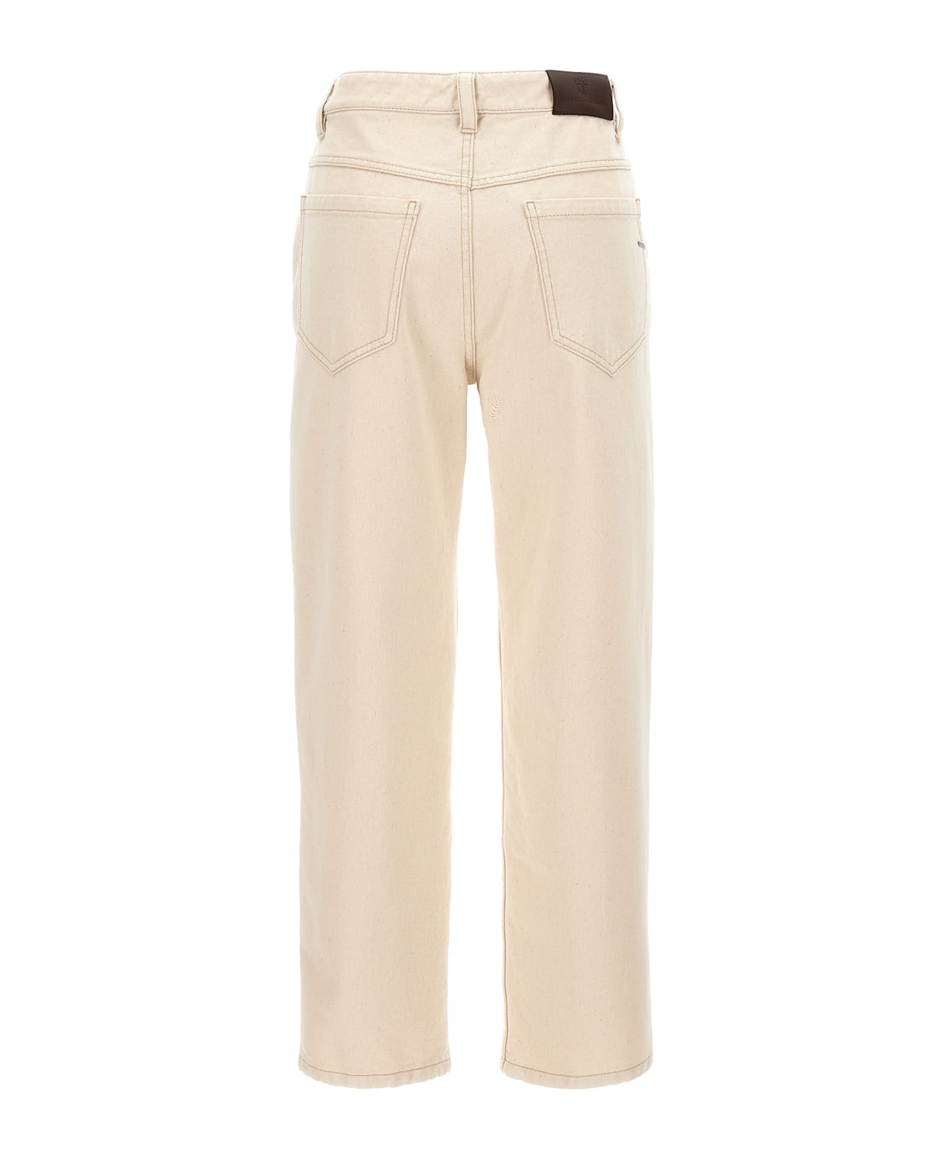 Brunello Cucinelli 'the Retro Vintage' Jeans - Beige