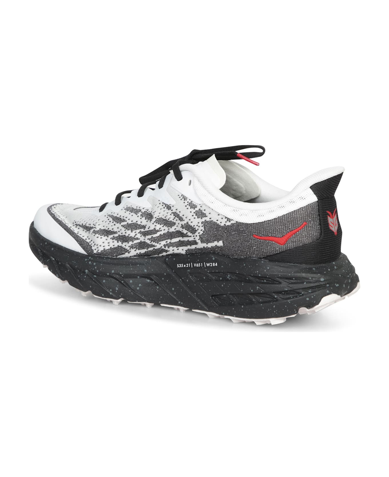 Hoka Speedgoat 5 Black-white Sneakers - White