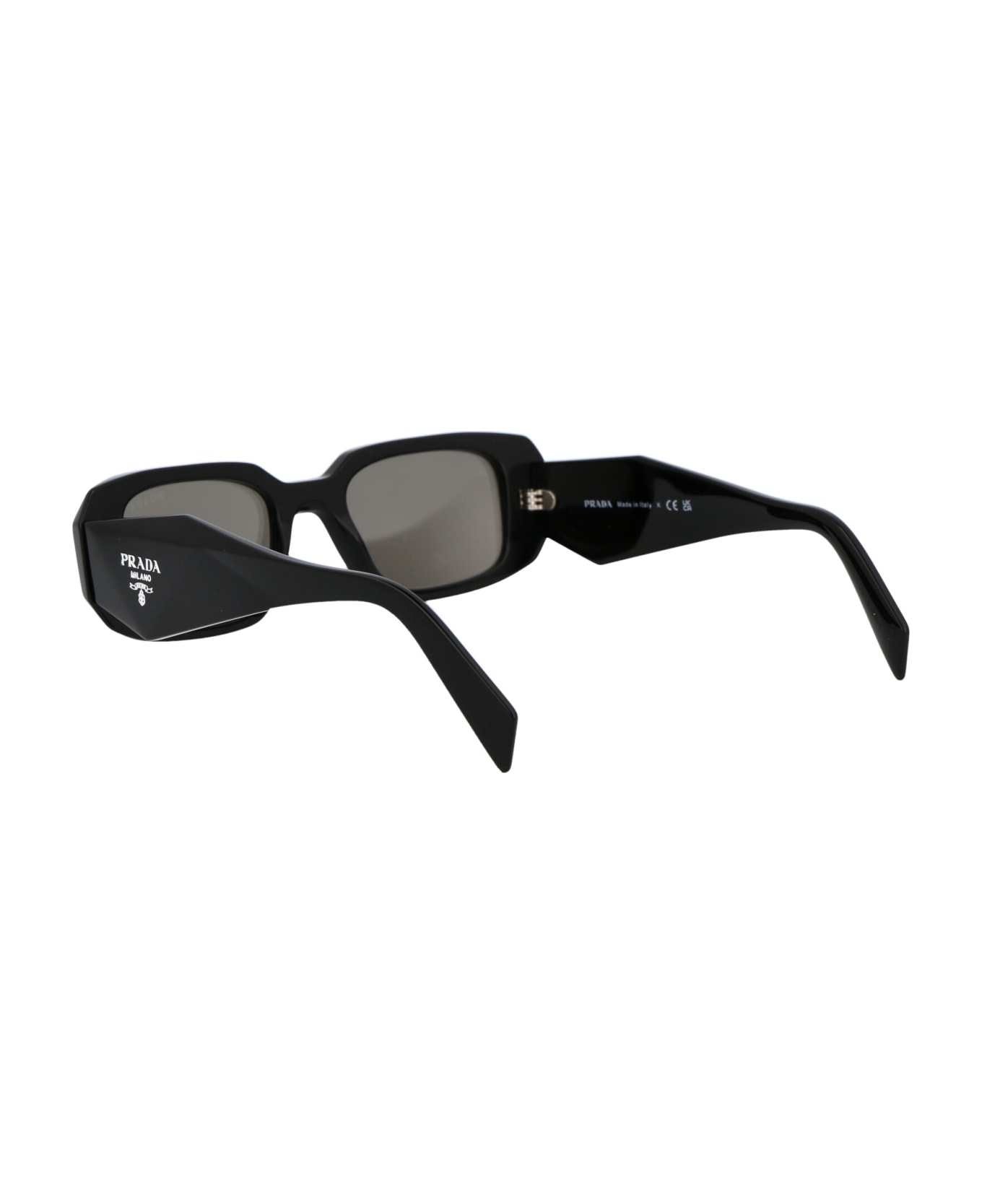 Prada Eyewear 0pr 17ws Sunglasses - 1AB2B0 BLACK