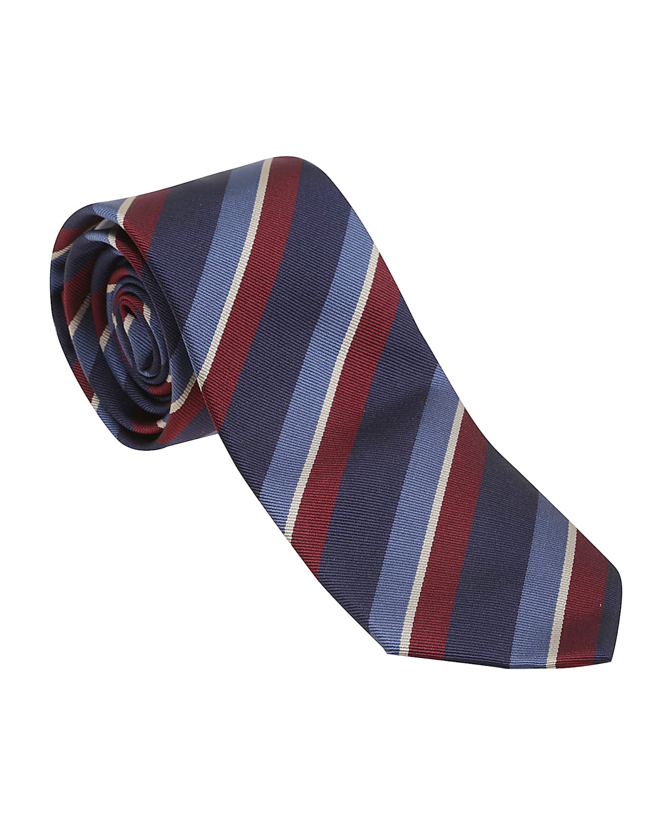 Valentino Garavani Tie (7x145cm) | Ties - Qql Navy Azzurro Bianco