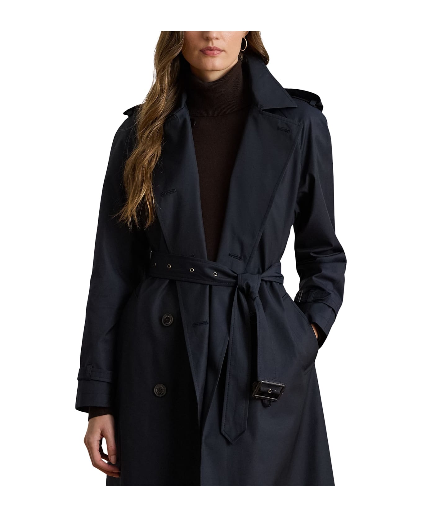 Ralph Lauren Bl Db W Ns44 Lined Coat - Dk Navy