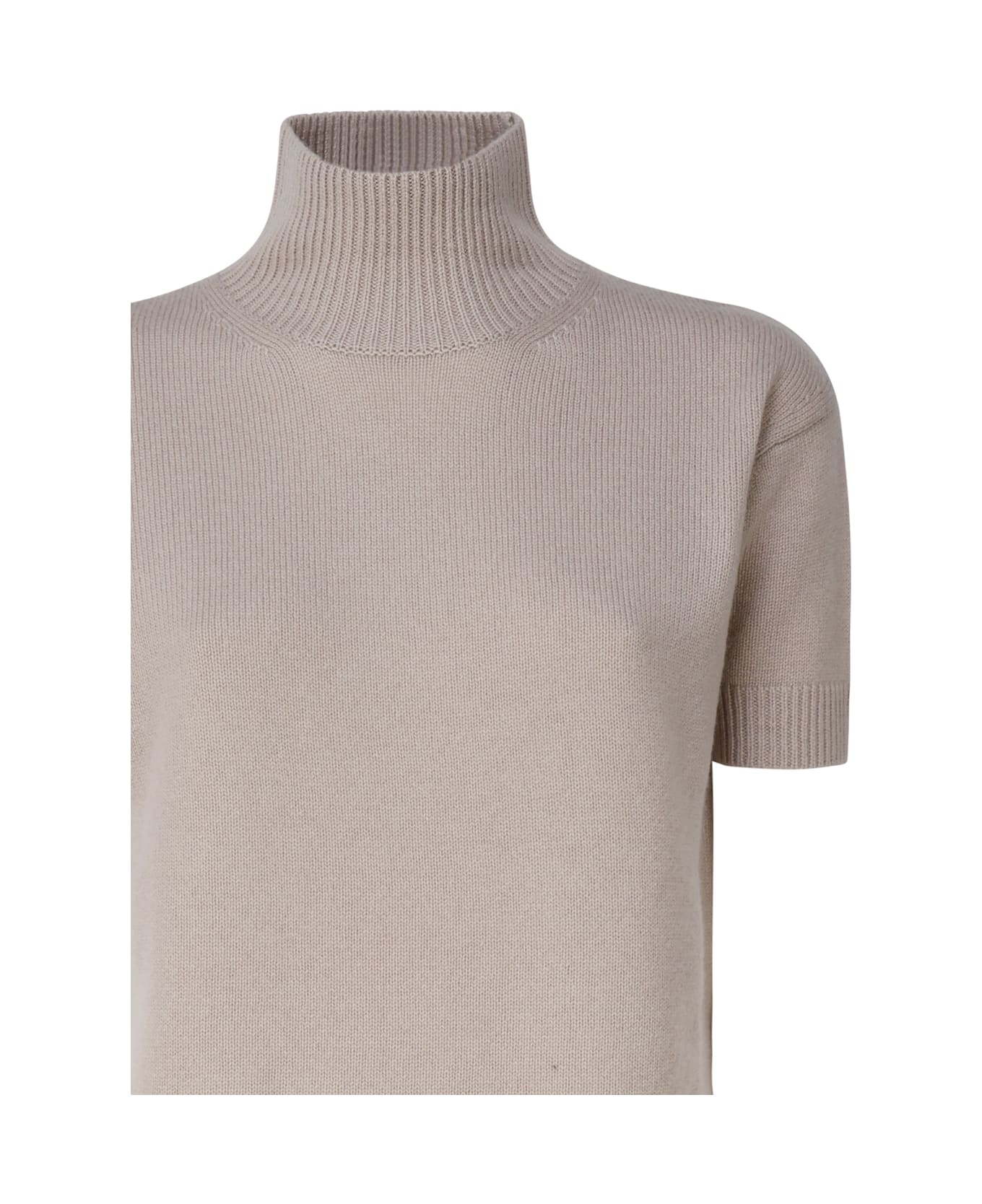 'S Max Mara Wool And Cashmere Turtleneck - Natural