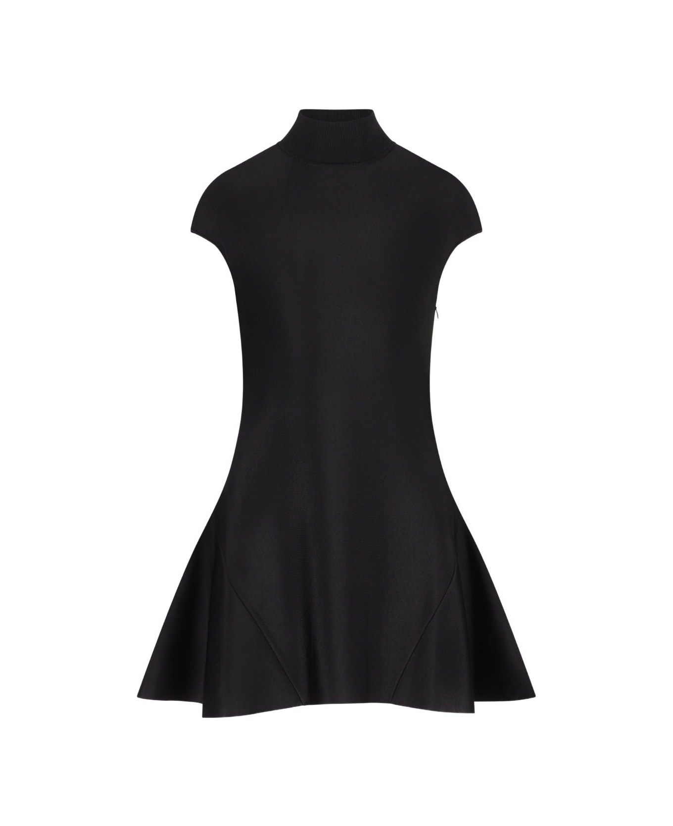 Givenchy Flared Midi Dress - Black