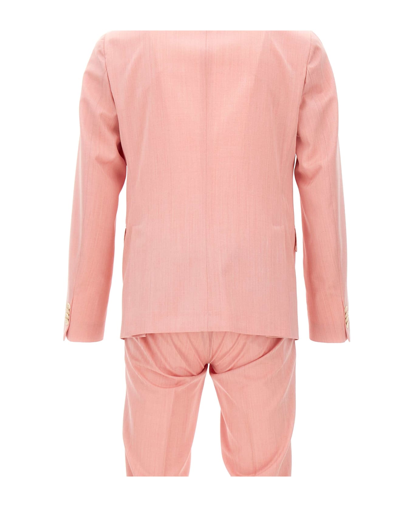 Brian Dales Cool Wool Two-piece Suit - PINK