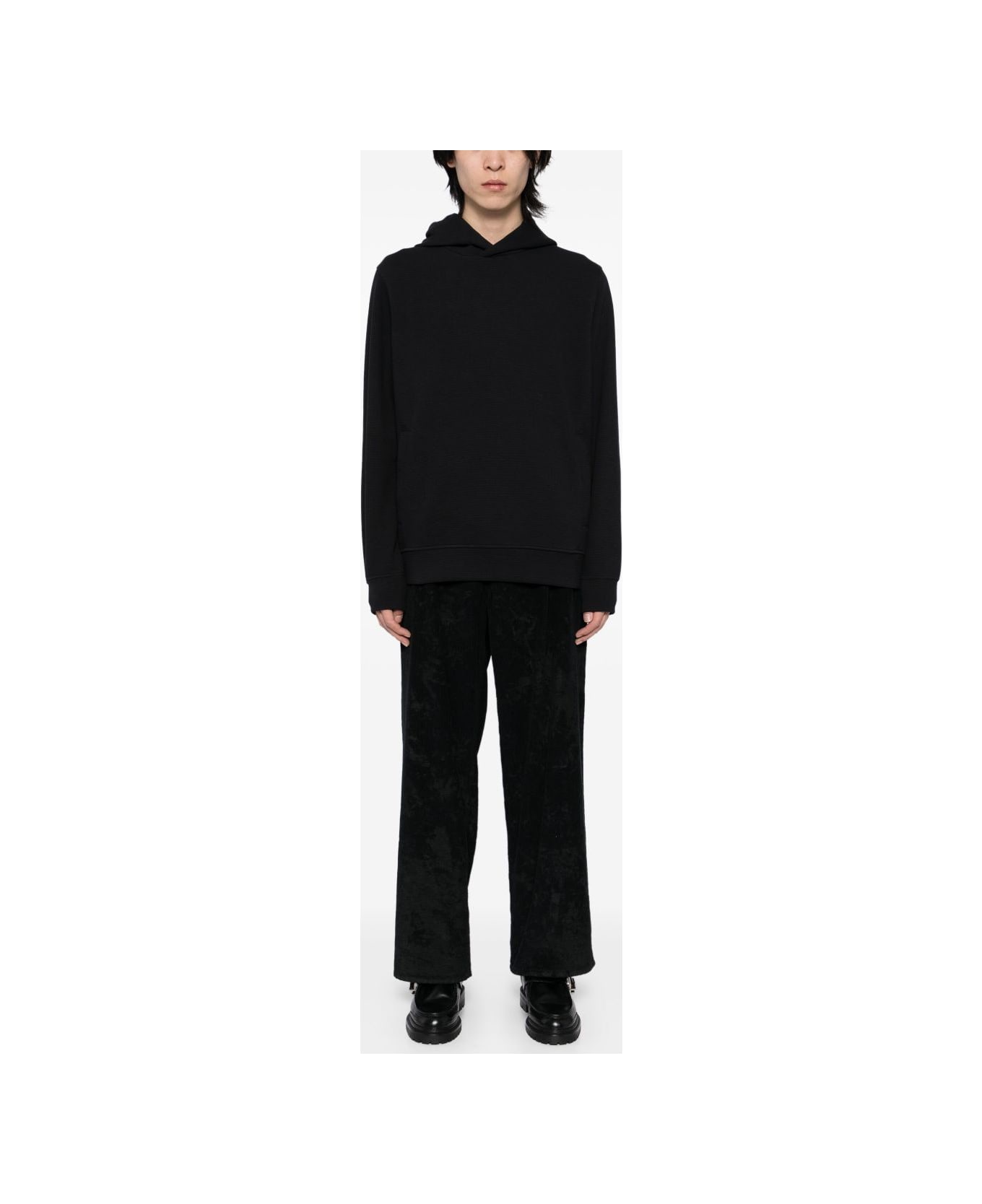 Emporio Armani Cotton Hoodie - Blue