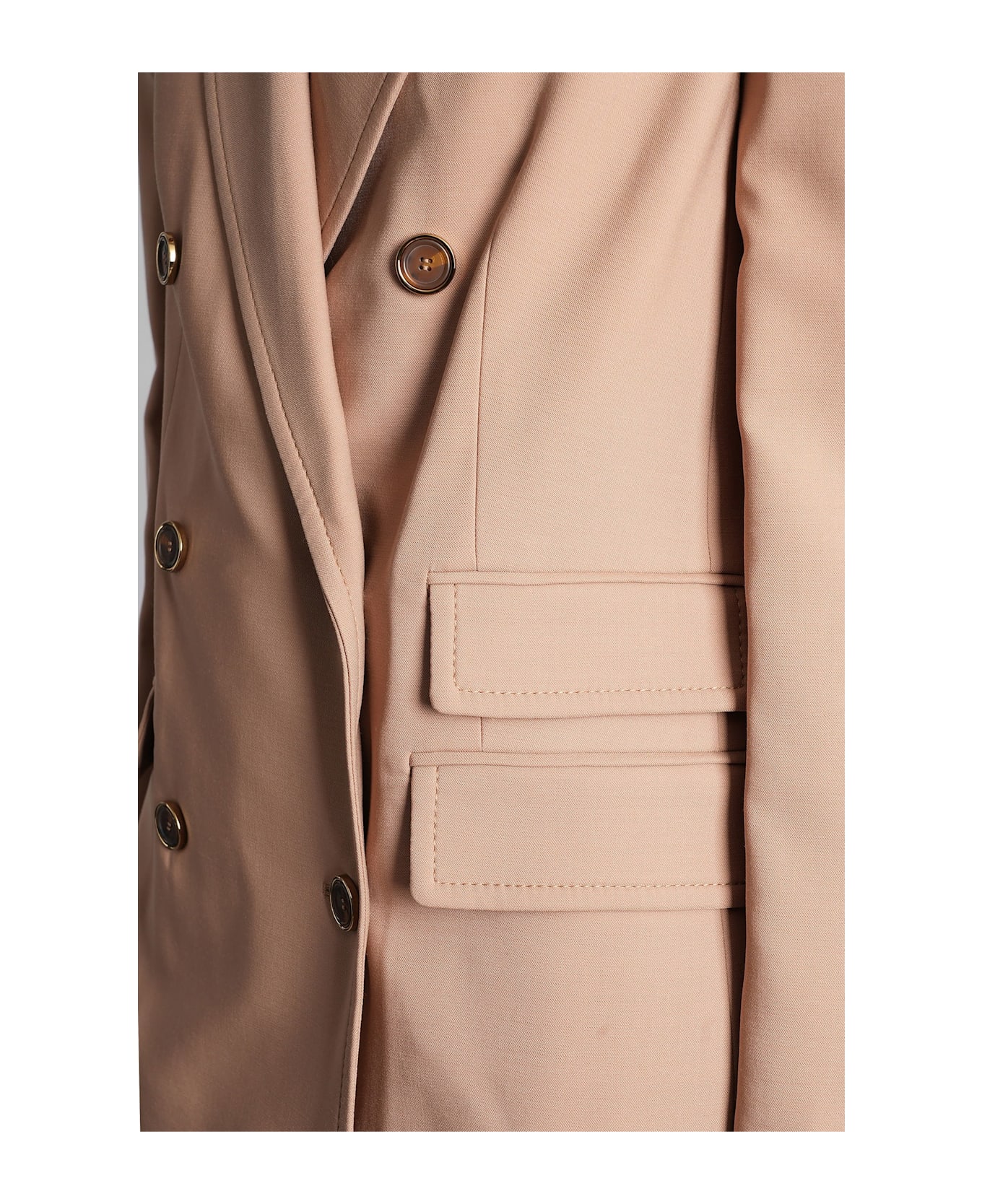 Zimmermann Blazer In Camel Wool - Camel