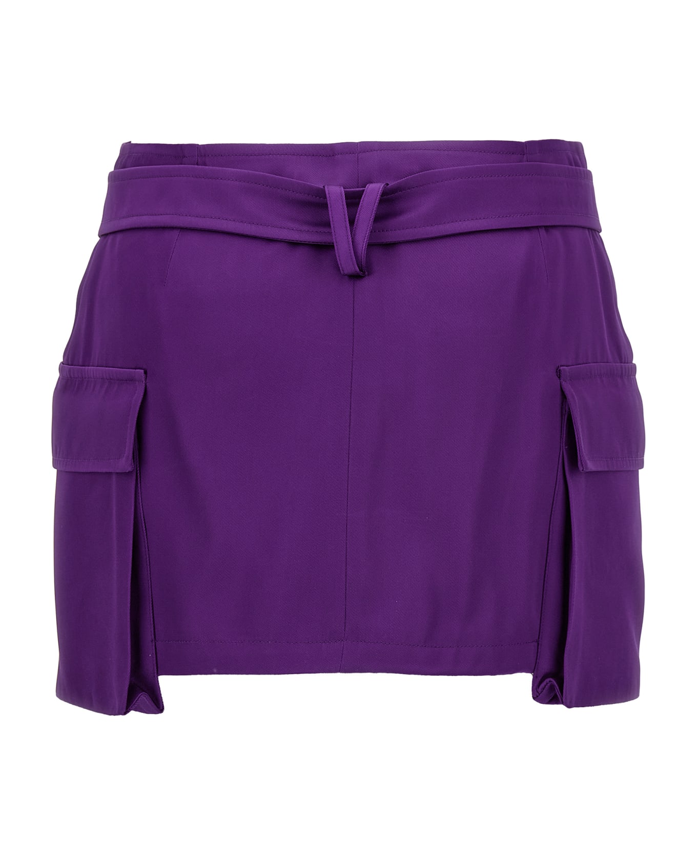 Versace 'medusa Biggie' Skirt - Purple