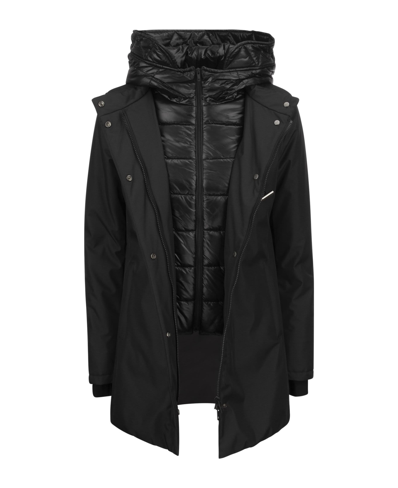 Fay Toggle Coat - Jacket Fay - BLACK コート
