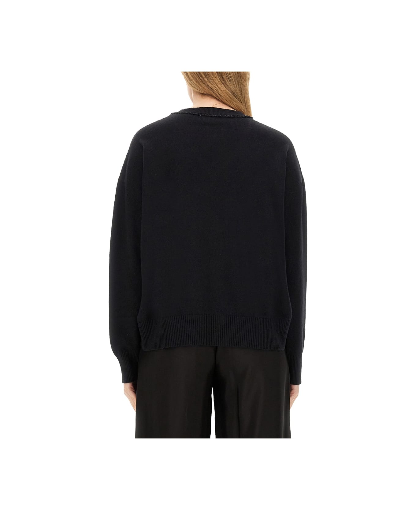 Fabiana Filippi V-neck Sweater - nero