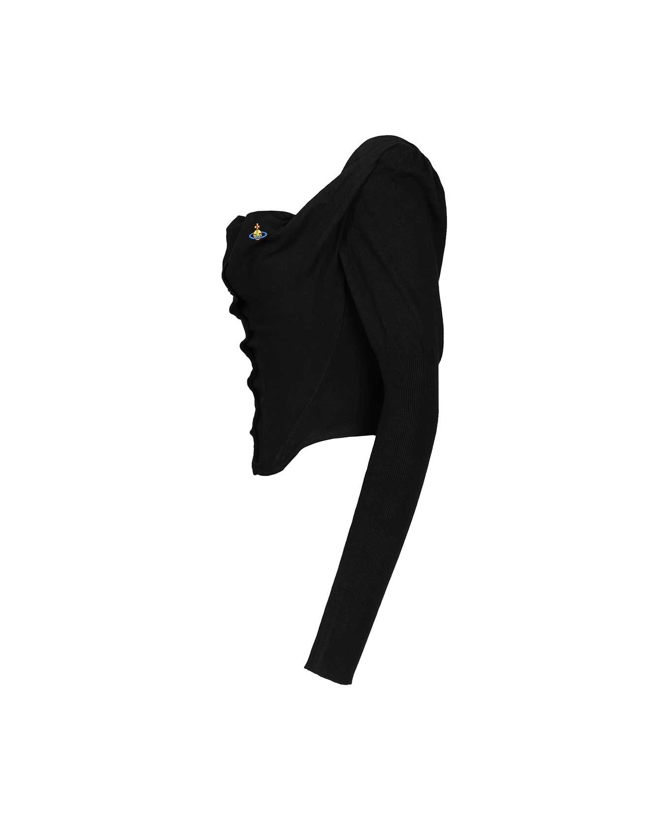 Vivienne Westwood 
bea Corset
 Cardigan - Nero