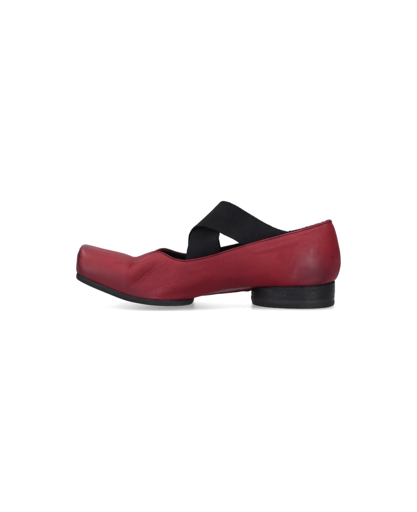 Uma Wang Heeled Ballet Flats - Red