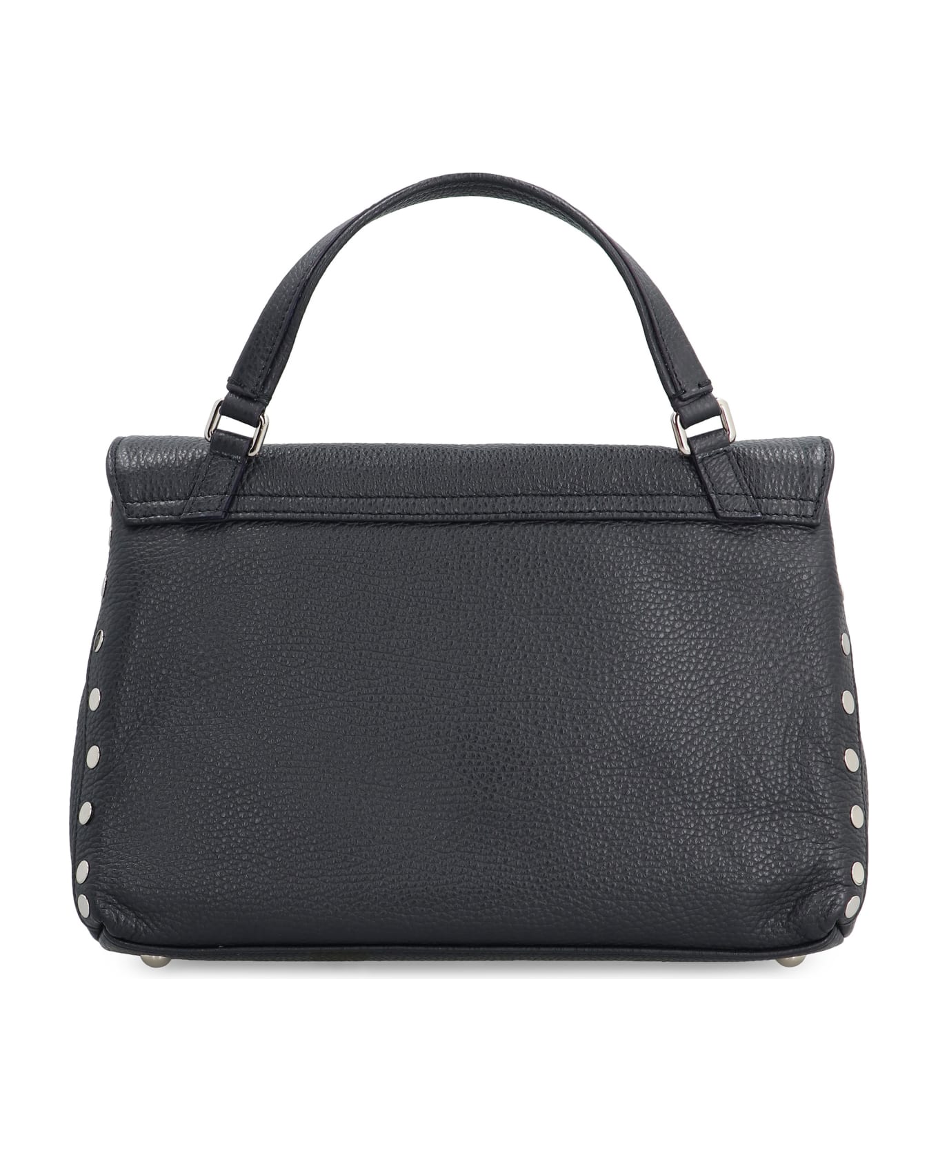 Zanellato Postina S Leather Handbag - blue トートバッグ