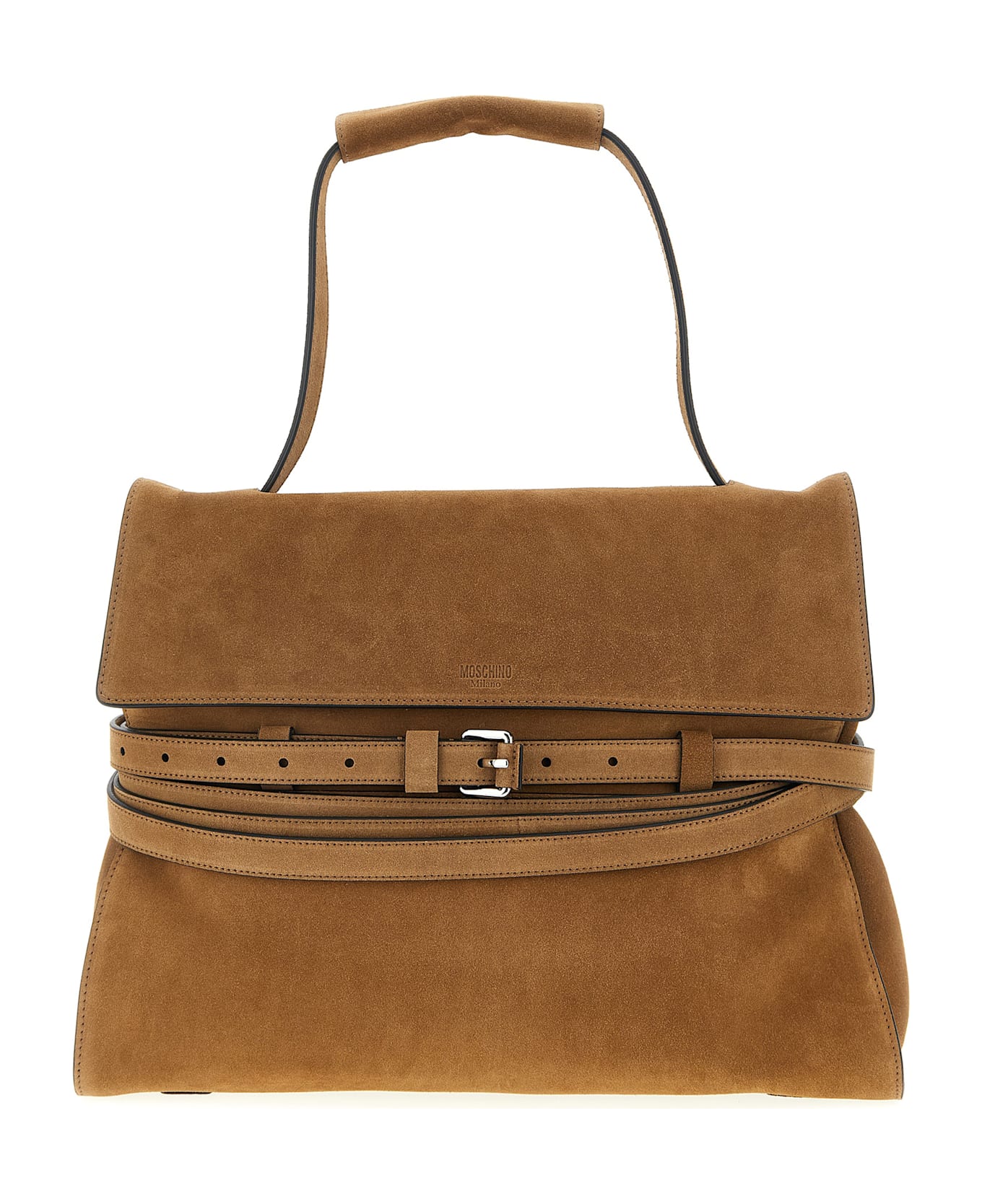 Moschino 
tie Me
 Shoulder Bag - Brown