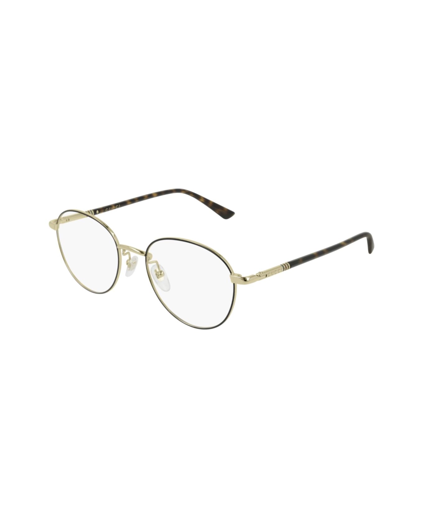 Gucci Eyewear Gg0392o002 Black Havana Transpar - 002 black havana transpar