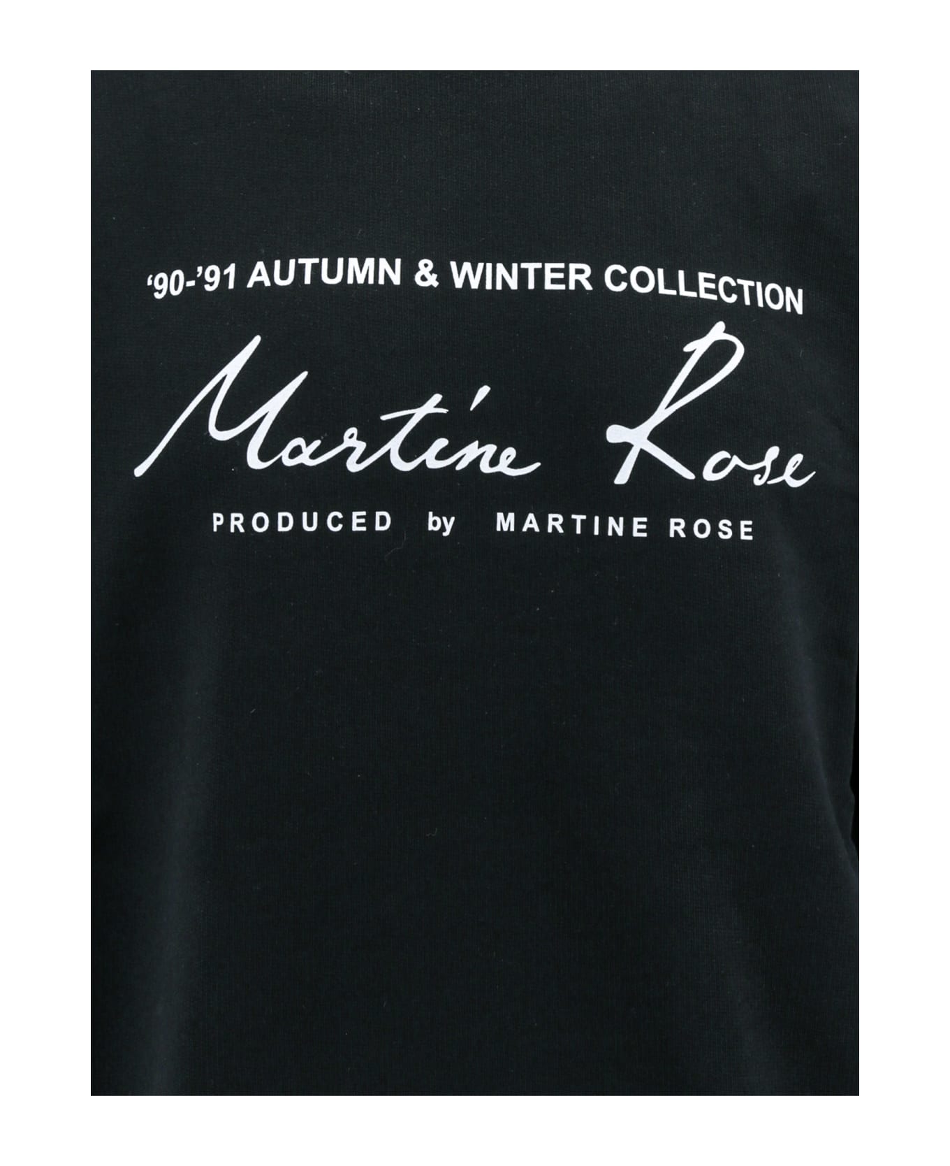 Martine Rose Sweatshirt - Black フリース