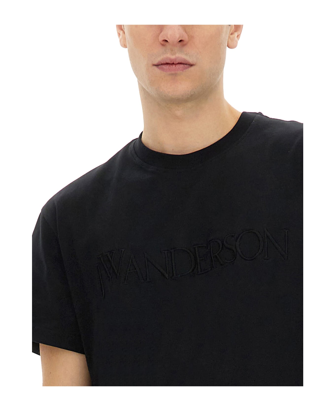 J.W. Anderson T-shirt With Logo - Black シャツ