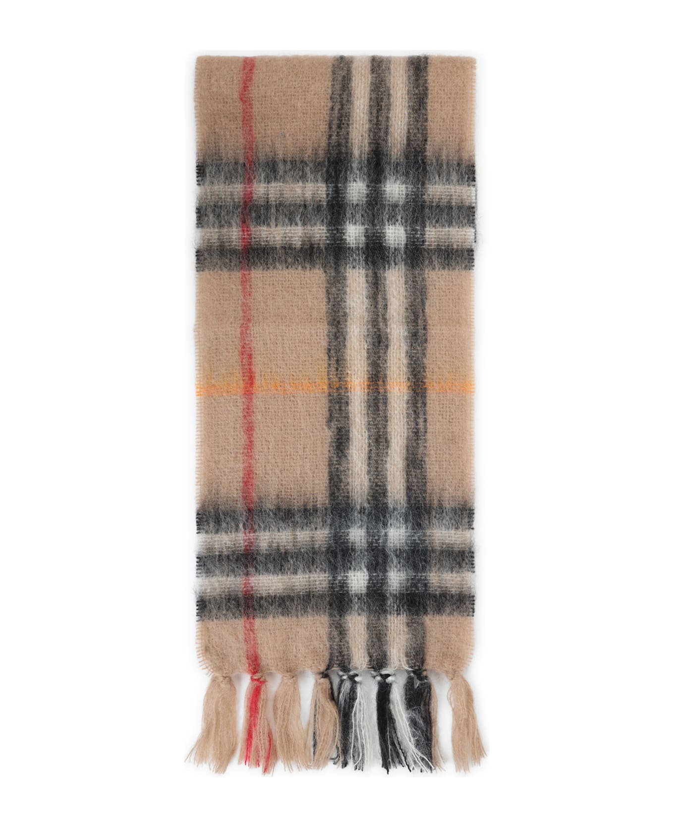 Burberry Check Scarf - Sand