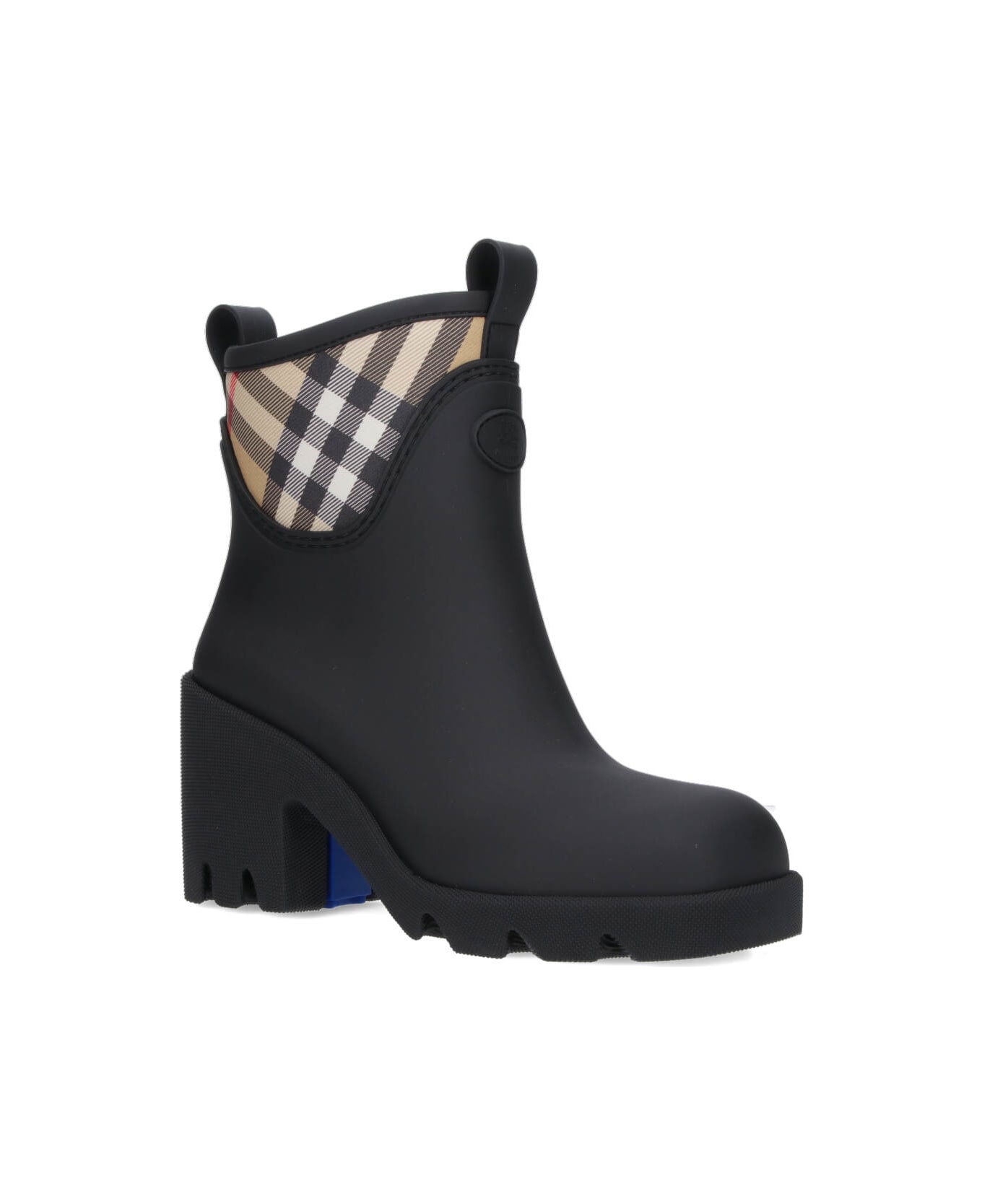 Burberry 
marsh Stamp
 Ankle Boots - Black  