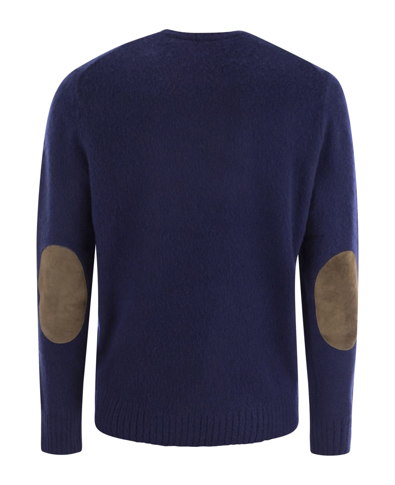 Polo Ralph Lauren Crew-neck Sweater In Wool And Cashmere - Blue