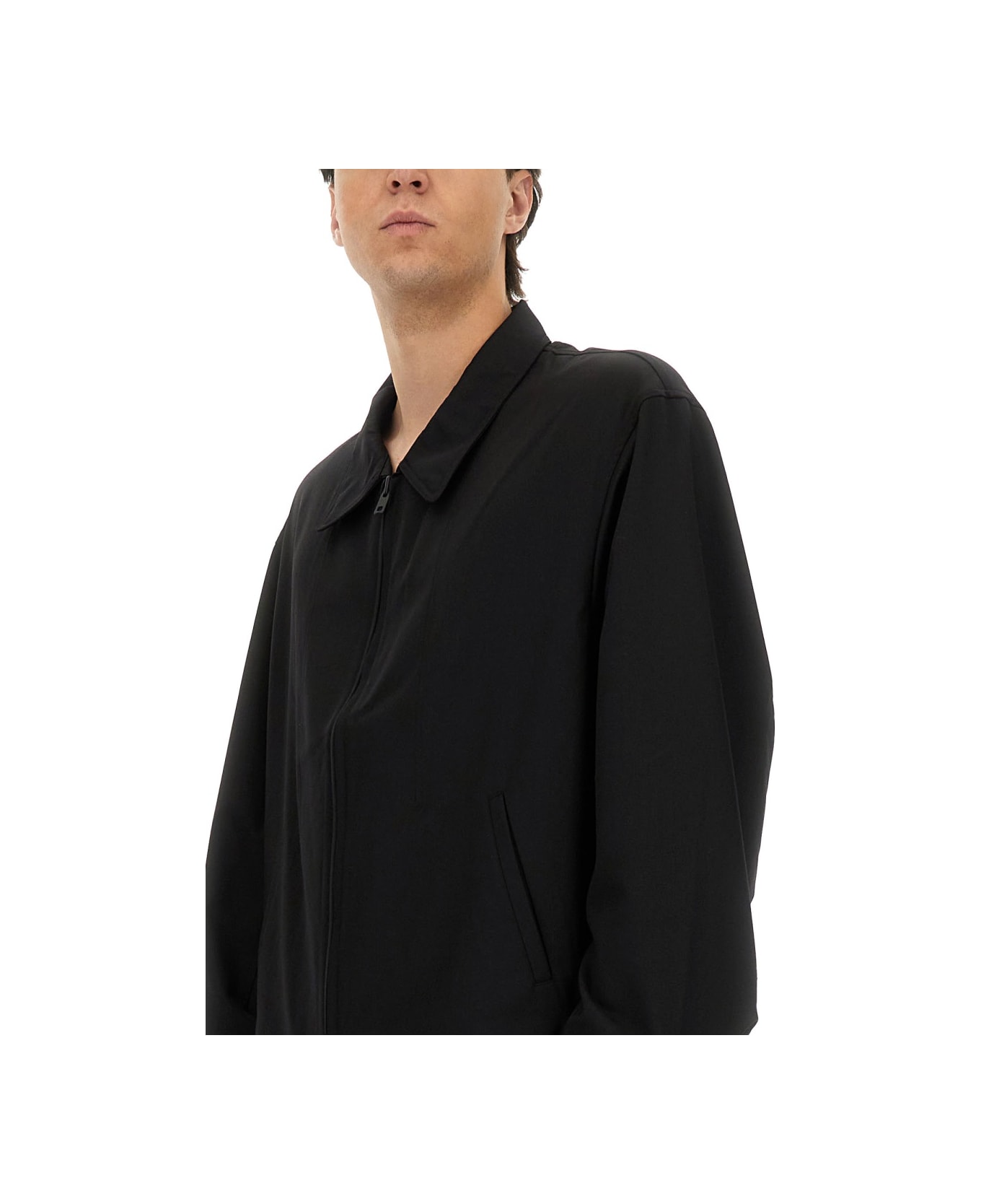 Y-3 Refined Wool Jacket - BLACK