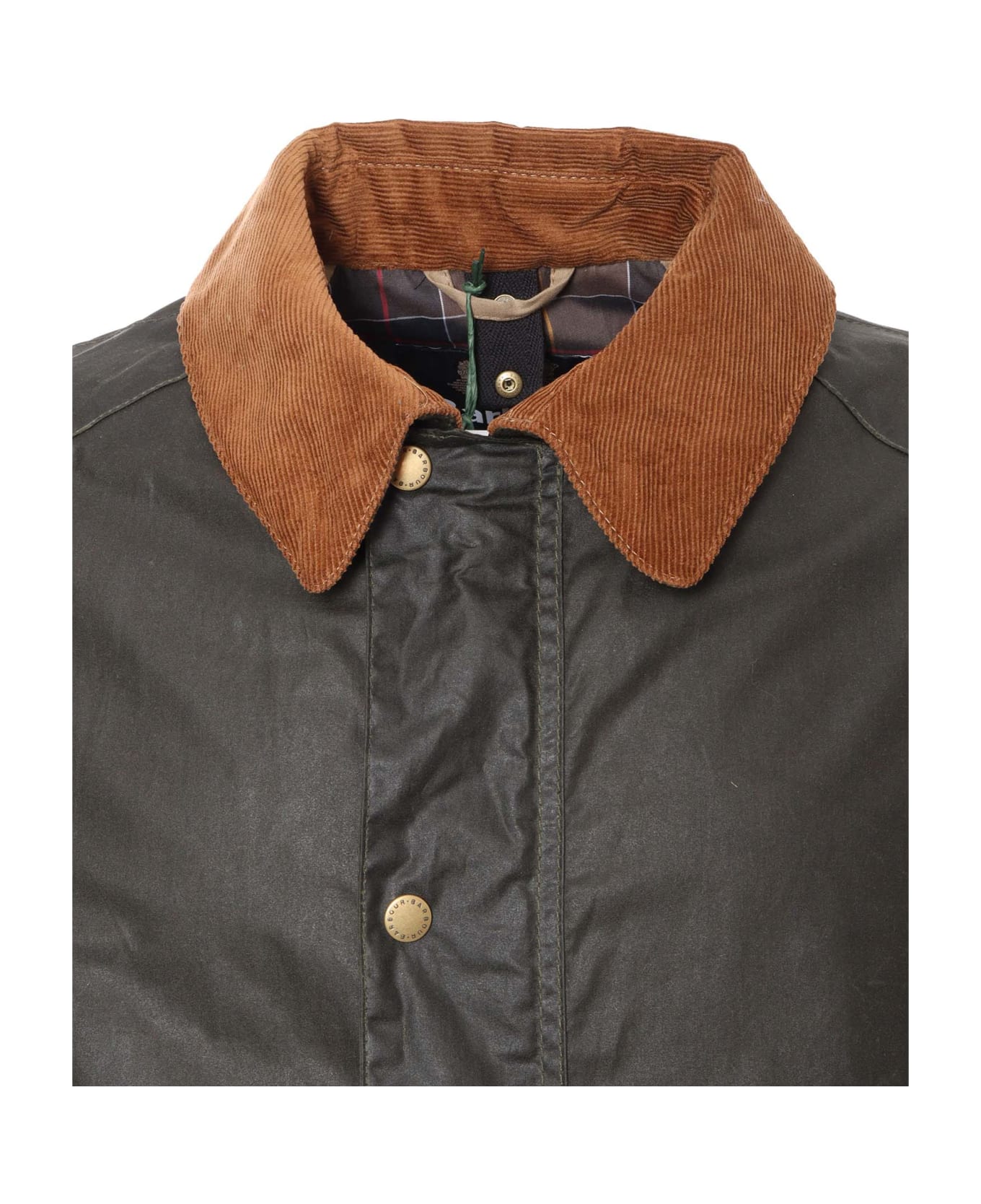 Barbour Ashby Wax Jacket - GREEN