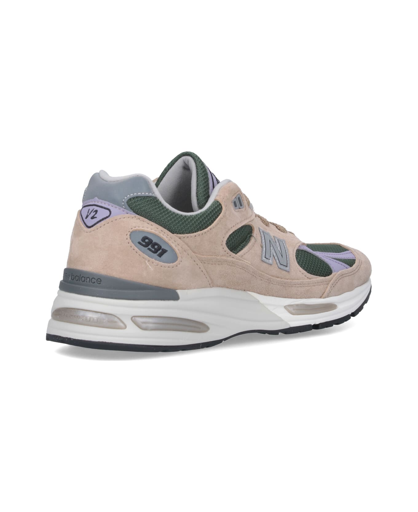 New Balance "made In Uk U991v2" Sneakers - Beige