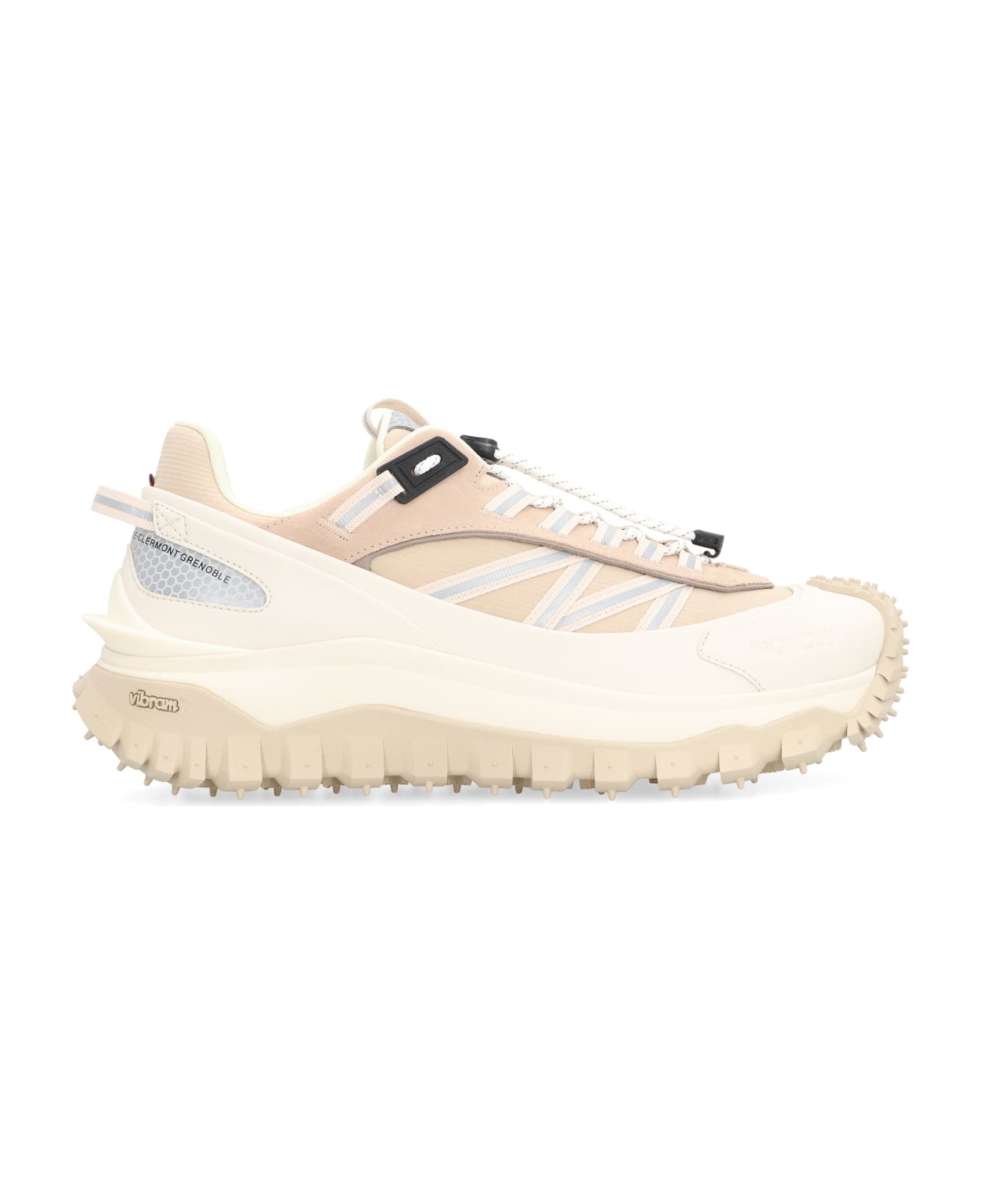 Moncler Trailgrip Fabric Low-top Sneakers - Beige スニーカー