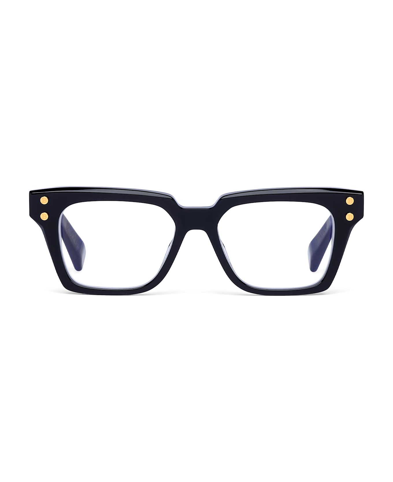 Balmain Tempo - Black / 18k Gold Rx Glasses - Black/gold