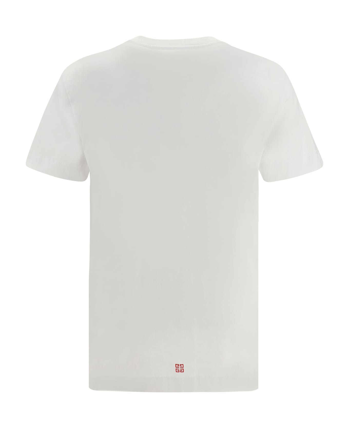 Givenchy 4g Stars T-shirt - White/red