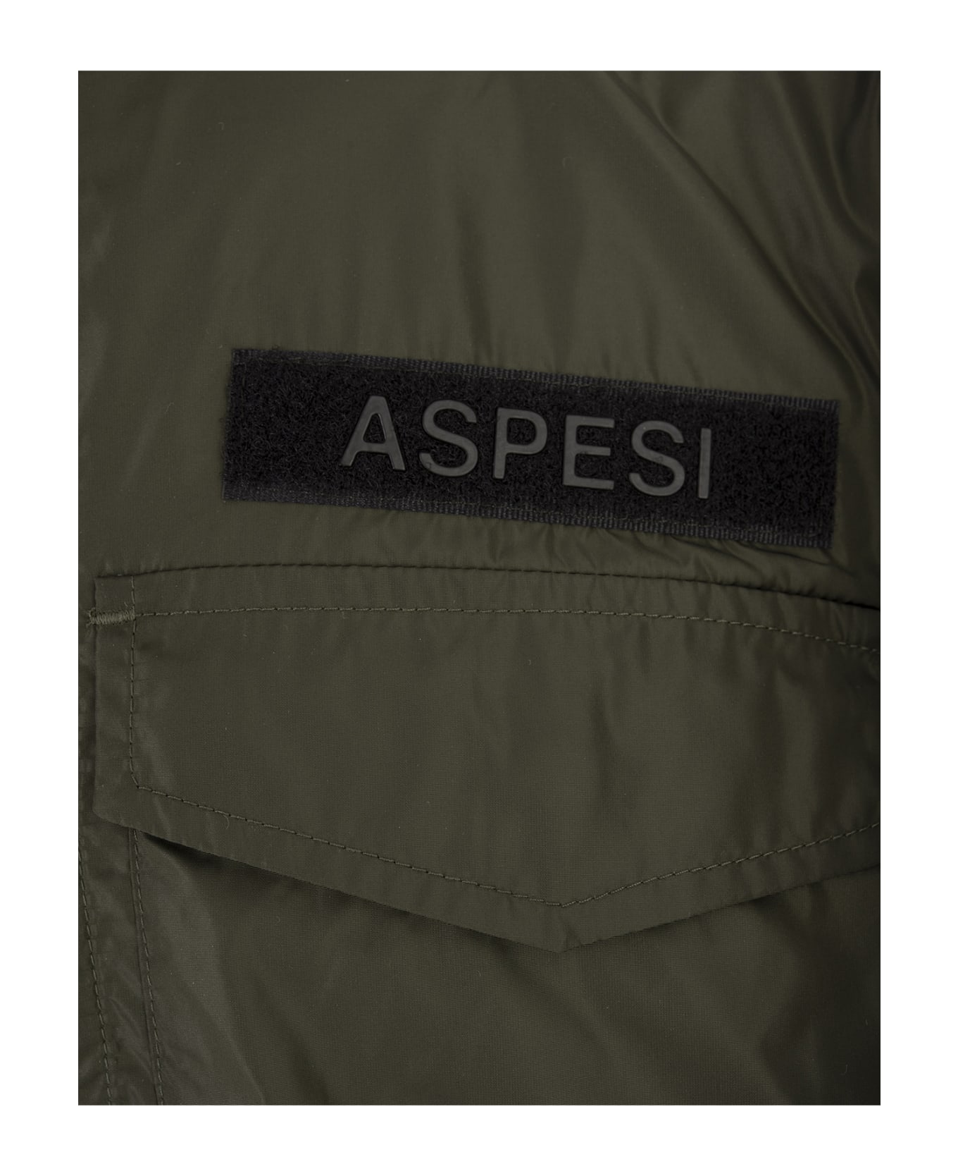 Aspesi Military Green Mini Field Jacket - Green