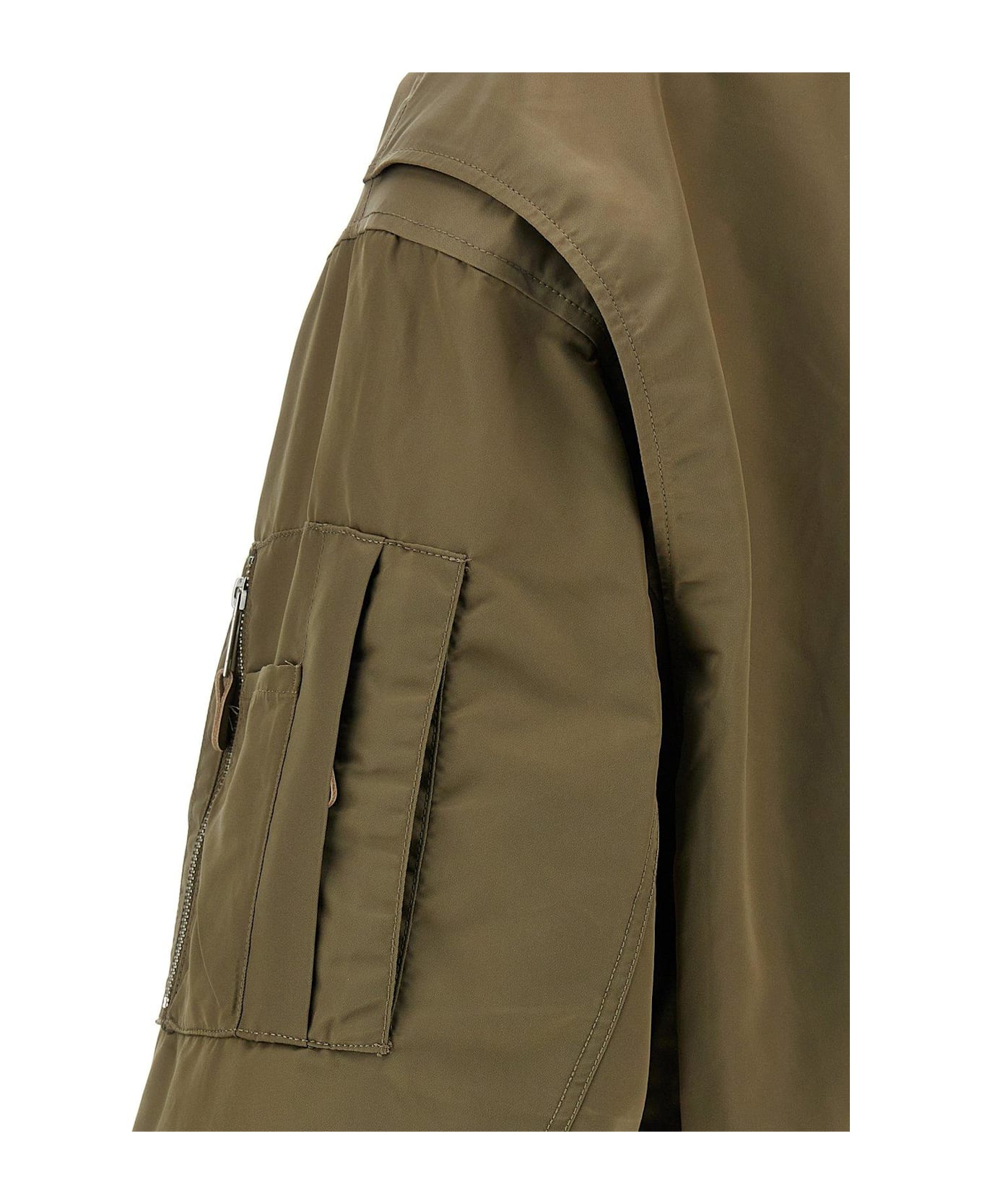 Entire Studios Broad Bomber Outerwear - Brown