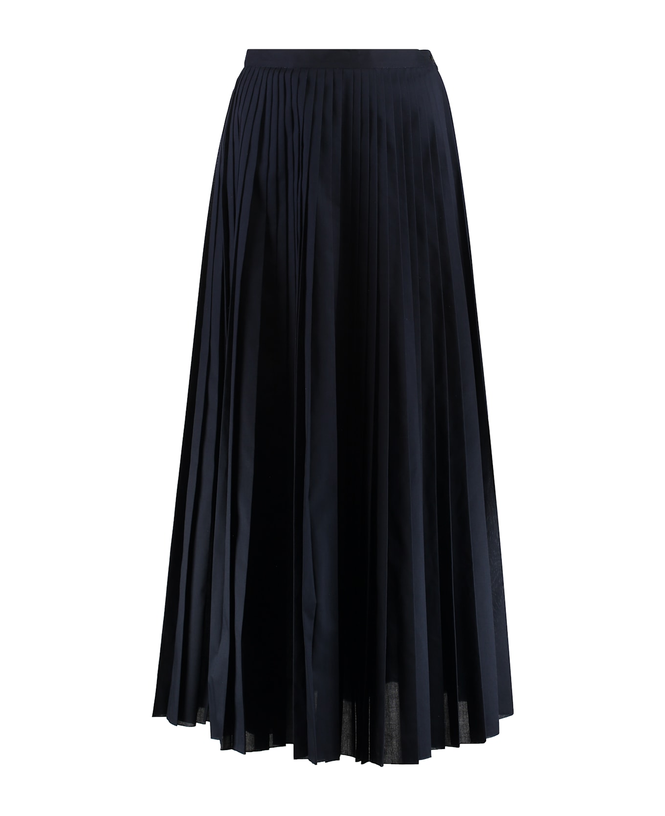 Fabiana Filippi Pleated Midi Skirt - blue