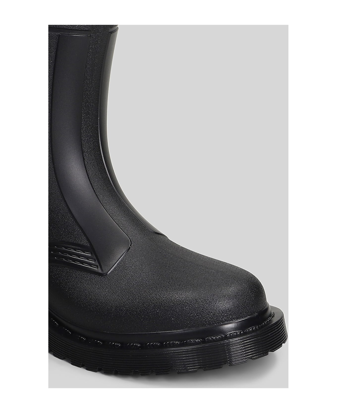 Dr. Martens 1460 Sub Max Combat Boots In Black Pvc - black