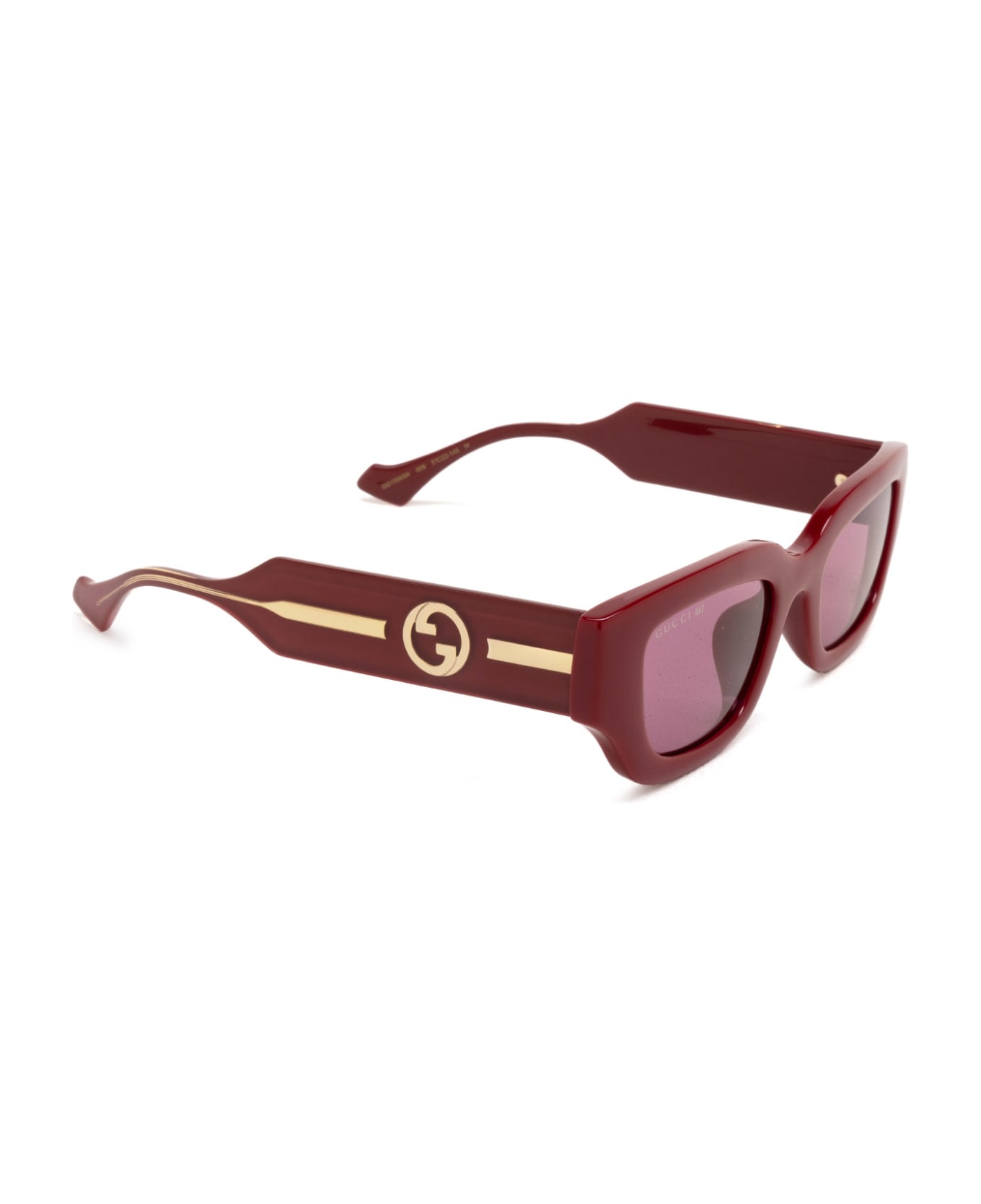 Gucci Eyewear Gg1558sk Burgundy Sunglasses - Burgundy サングラス