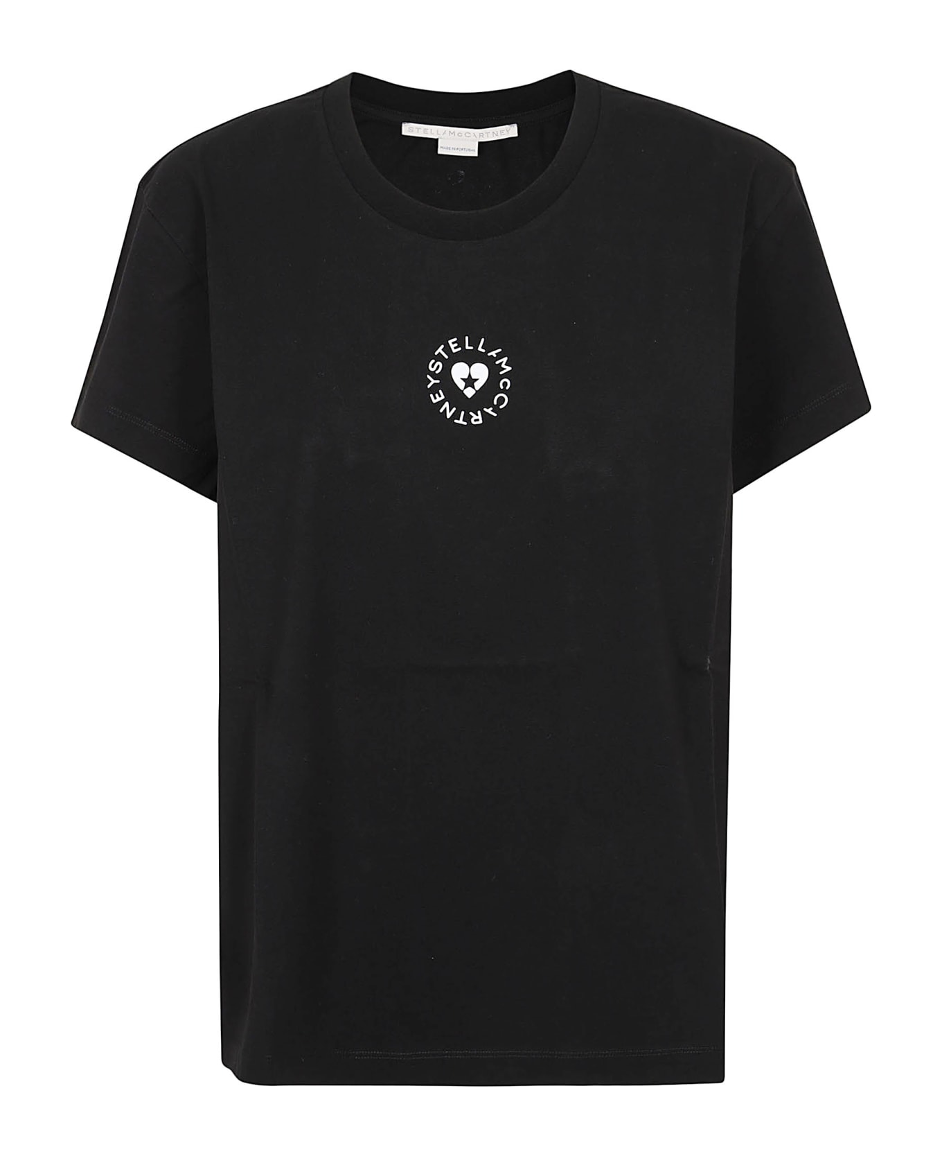 Stella McCartney Iconic Mini Heart T-shirt - Black