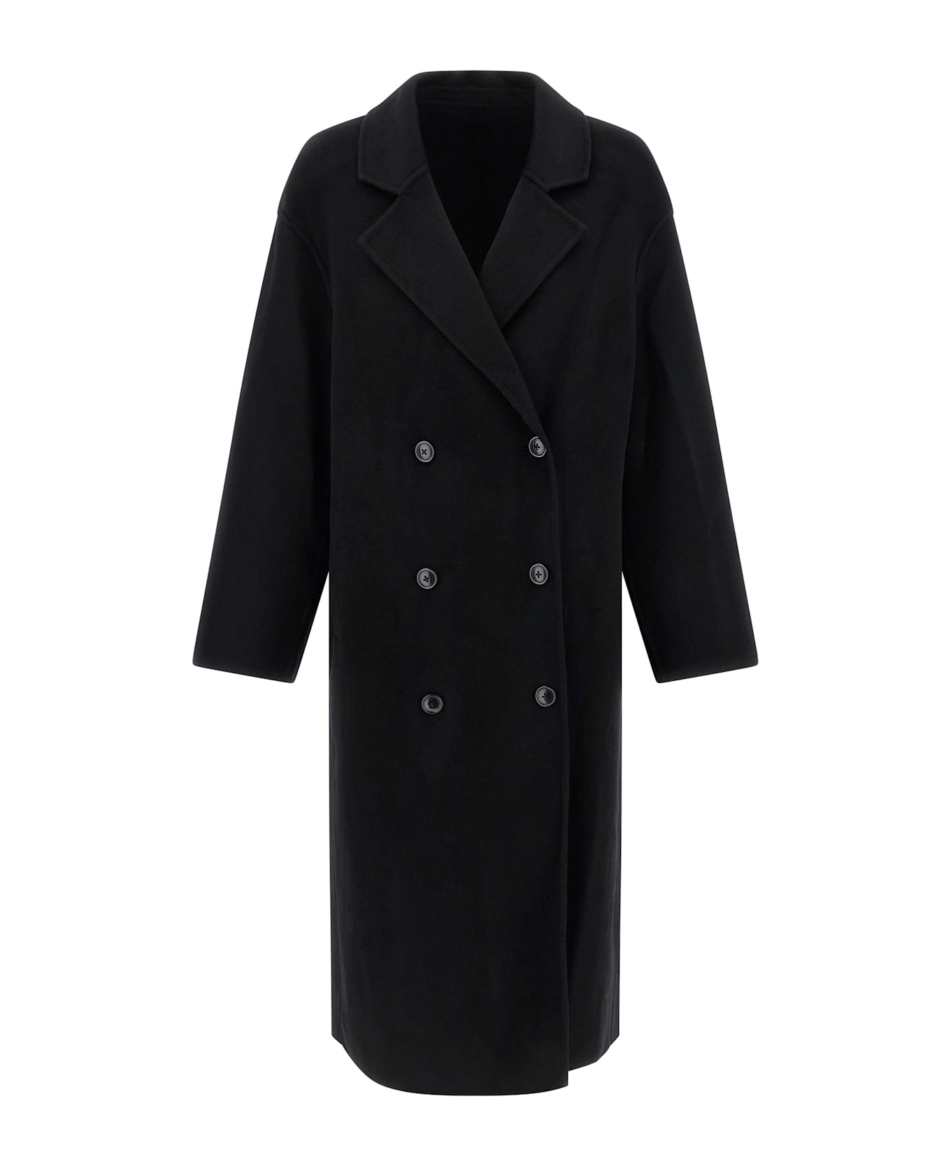 Loulou Studio 'borneo' Coat - BLACK