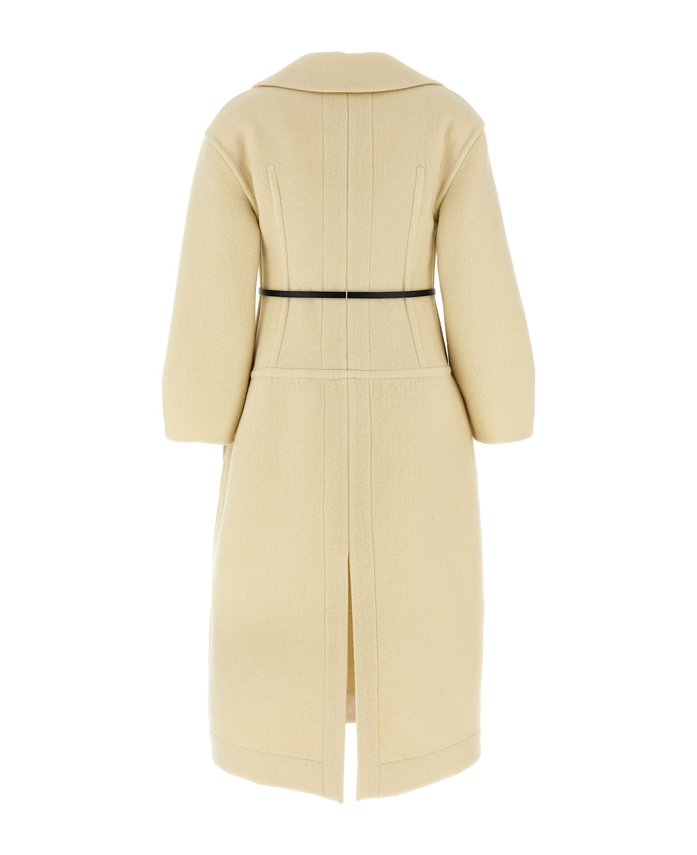 Jil Sander 
02
 Coat - White