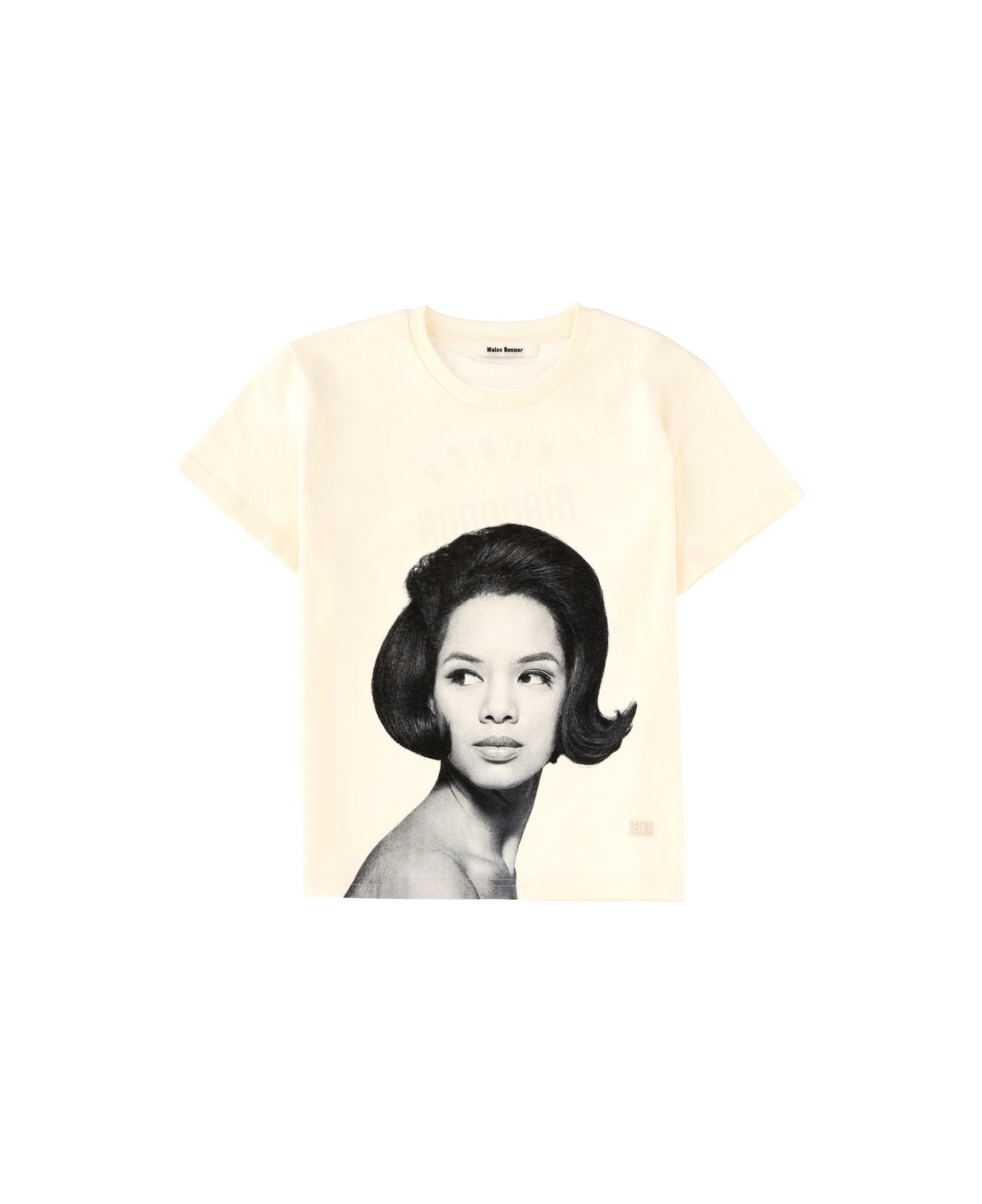 Wales Bonner T-shirt "selah" - IVORY