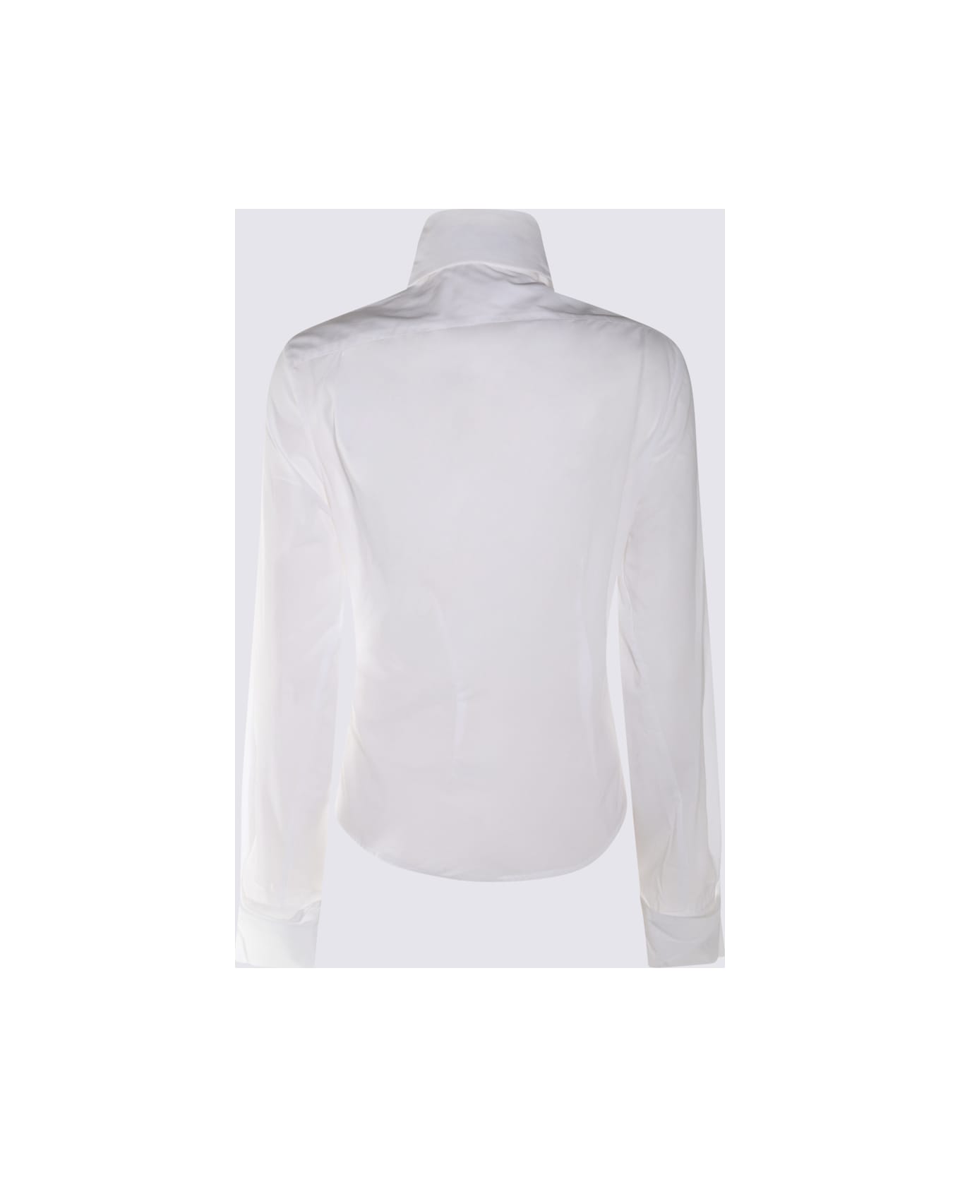 Vivienne Westwood White Cotton Ruffled Shirt - White