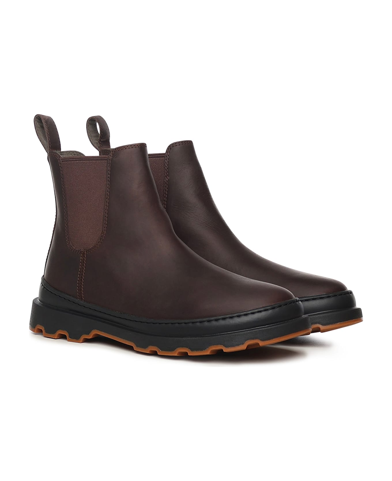 Camper Brutus Ankle Boots - Brown