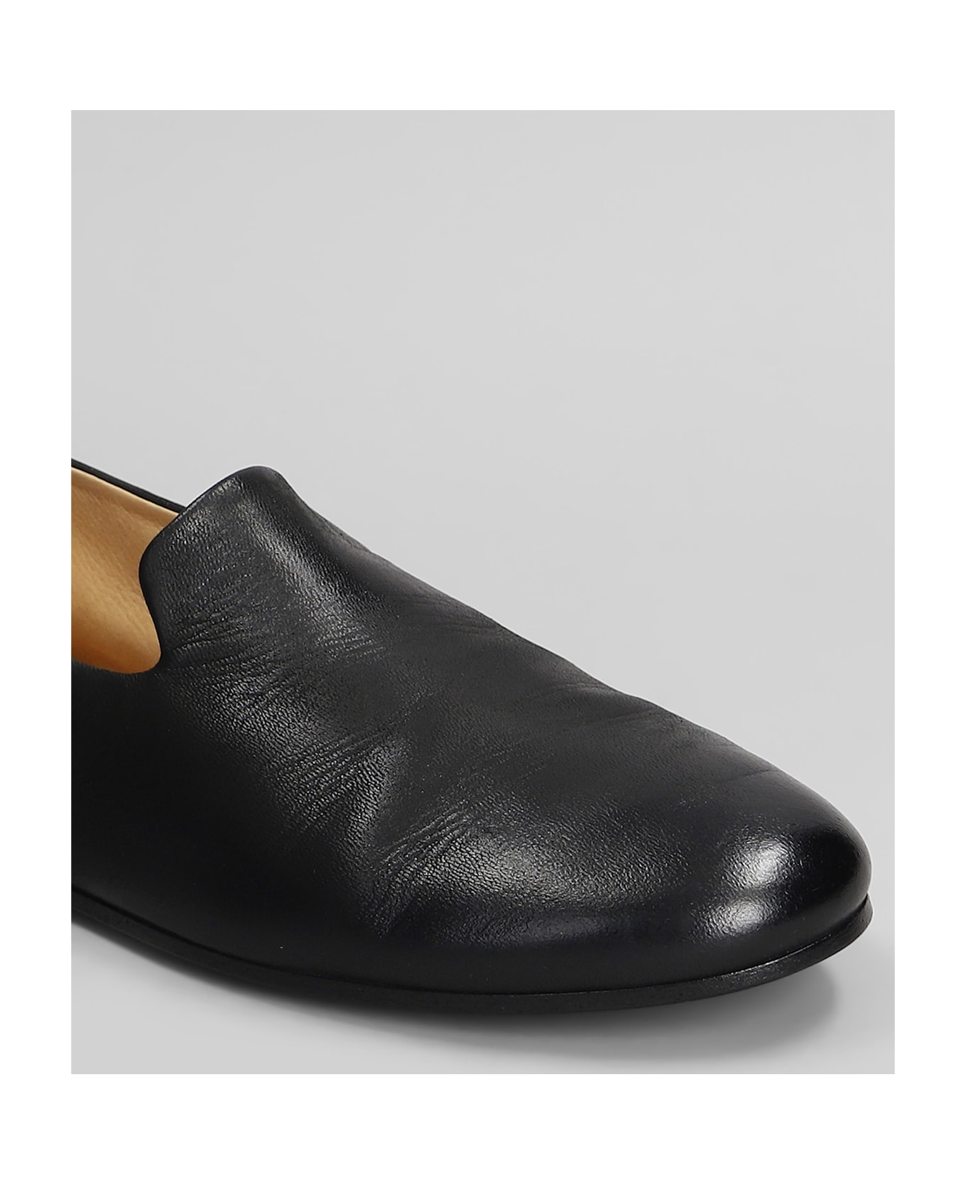 Marsell Steccoblocco Loafers In Black Leather - black