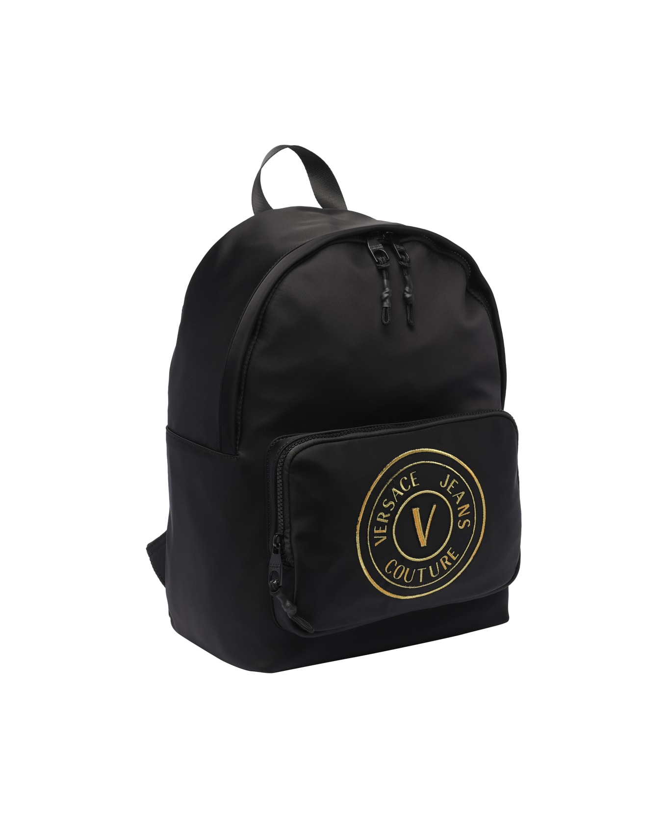 Versace V-emblem Backpack Versace - BLACK