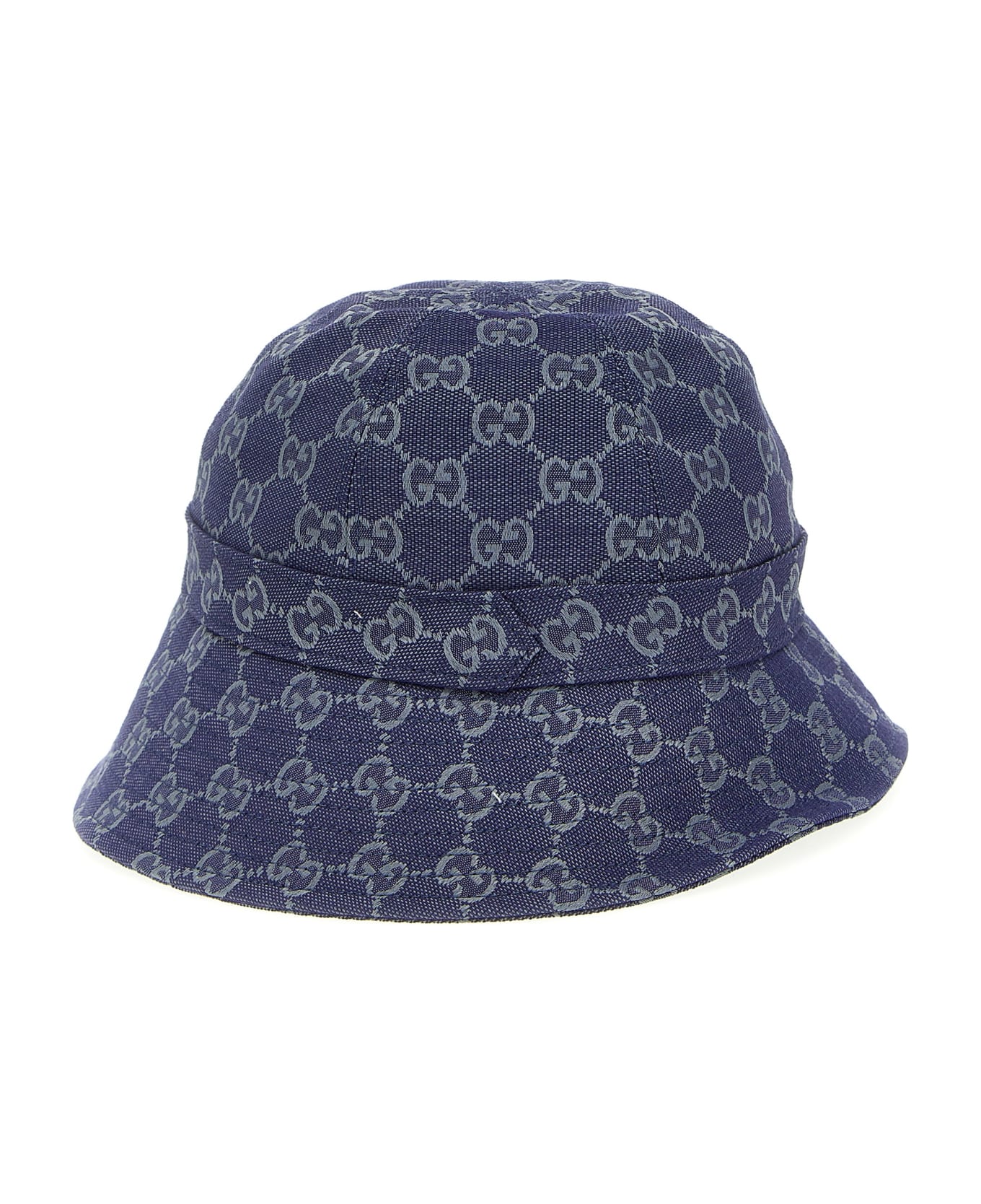 Gucci 'gg' Bucket Hat - Blue