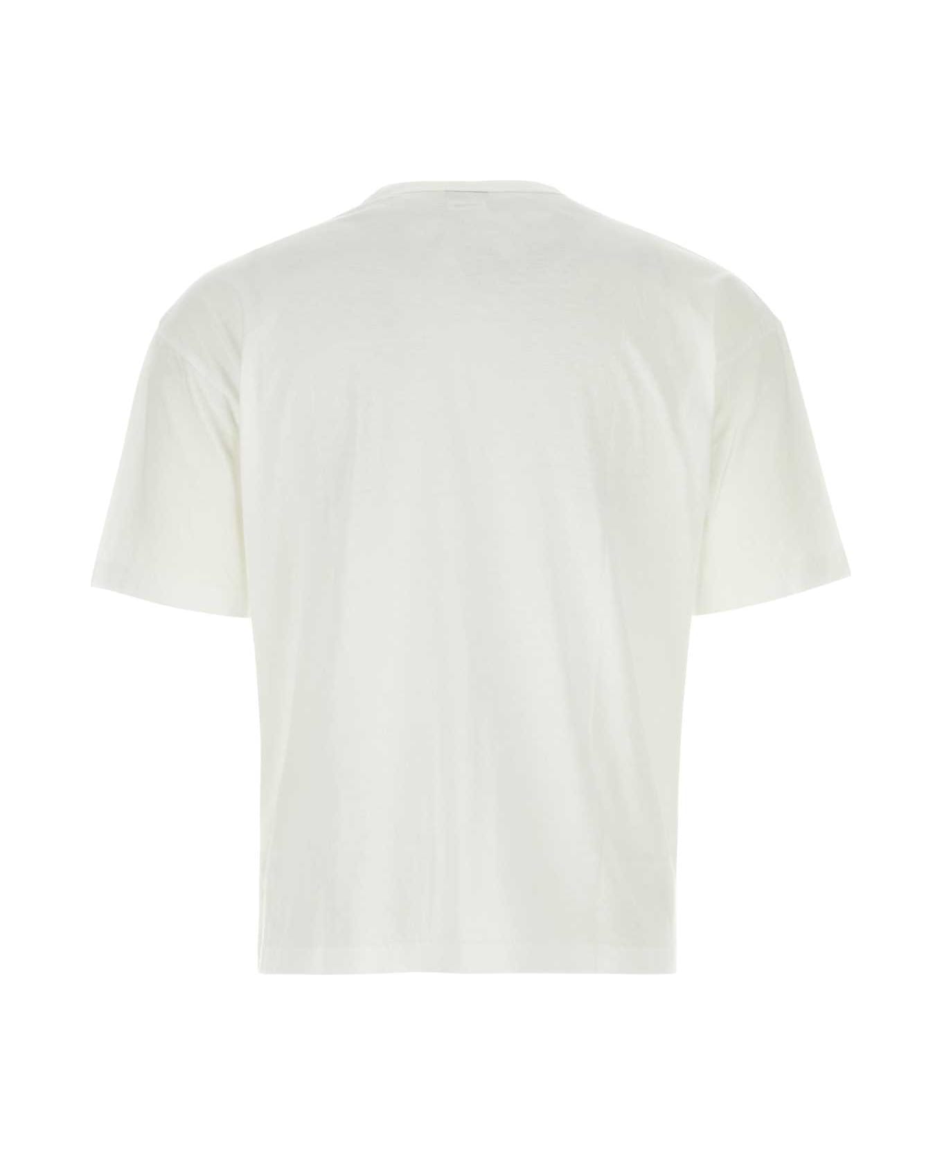 Visvim White Cotton Blend T-shirt Set - WHITE