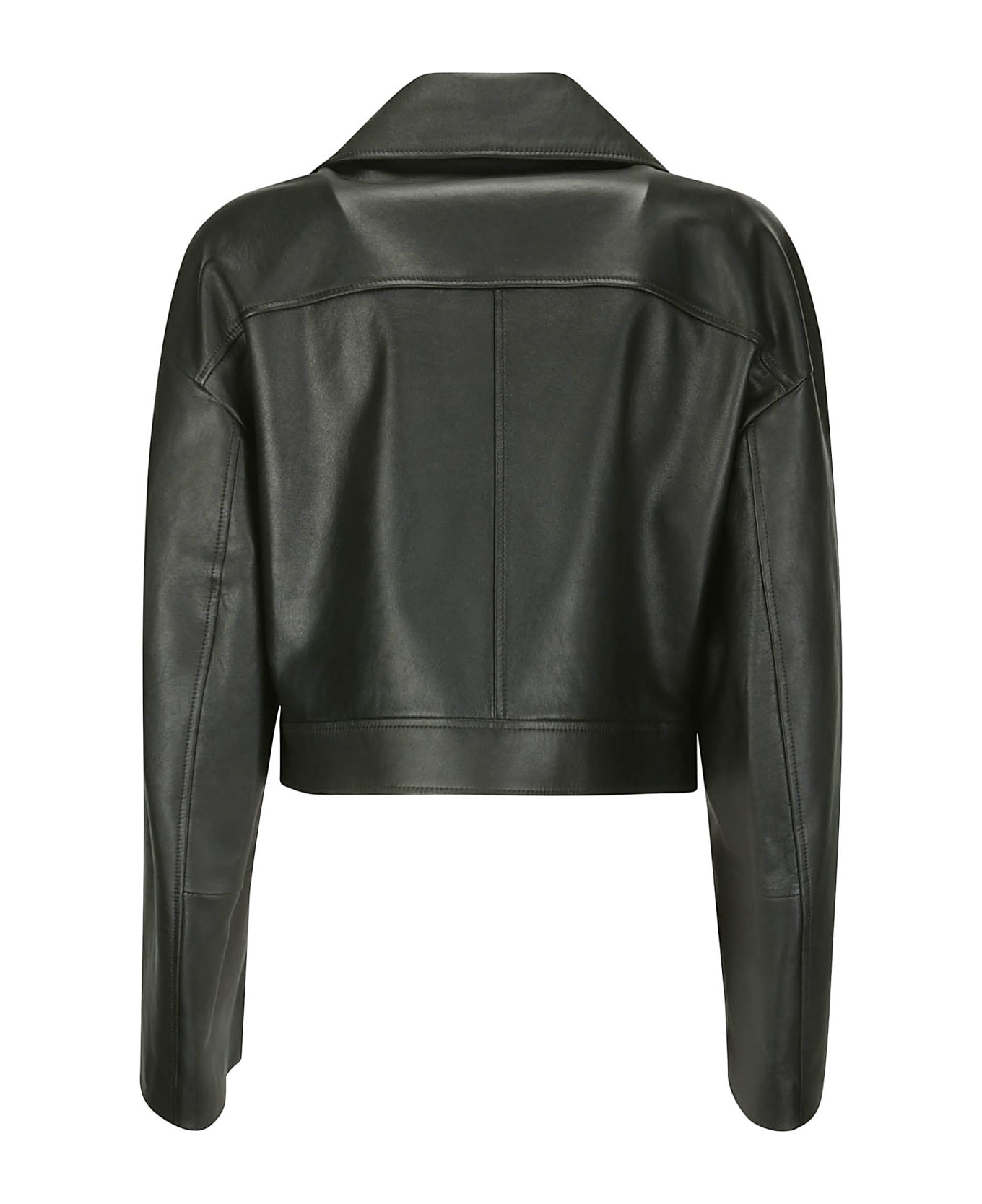 Desa 1972 Leather Perfecto Jacket - BLACK