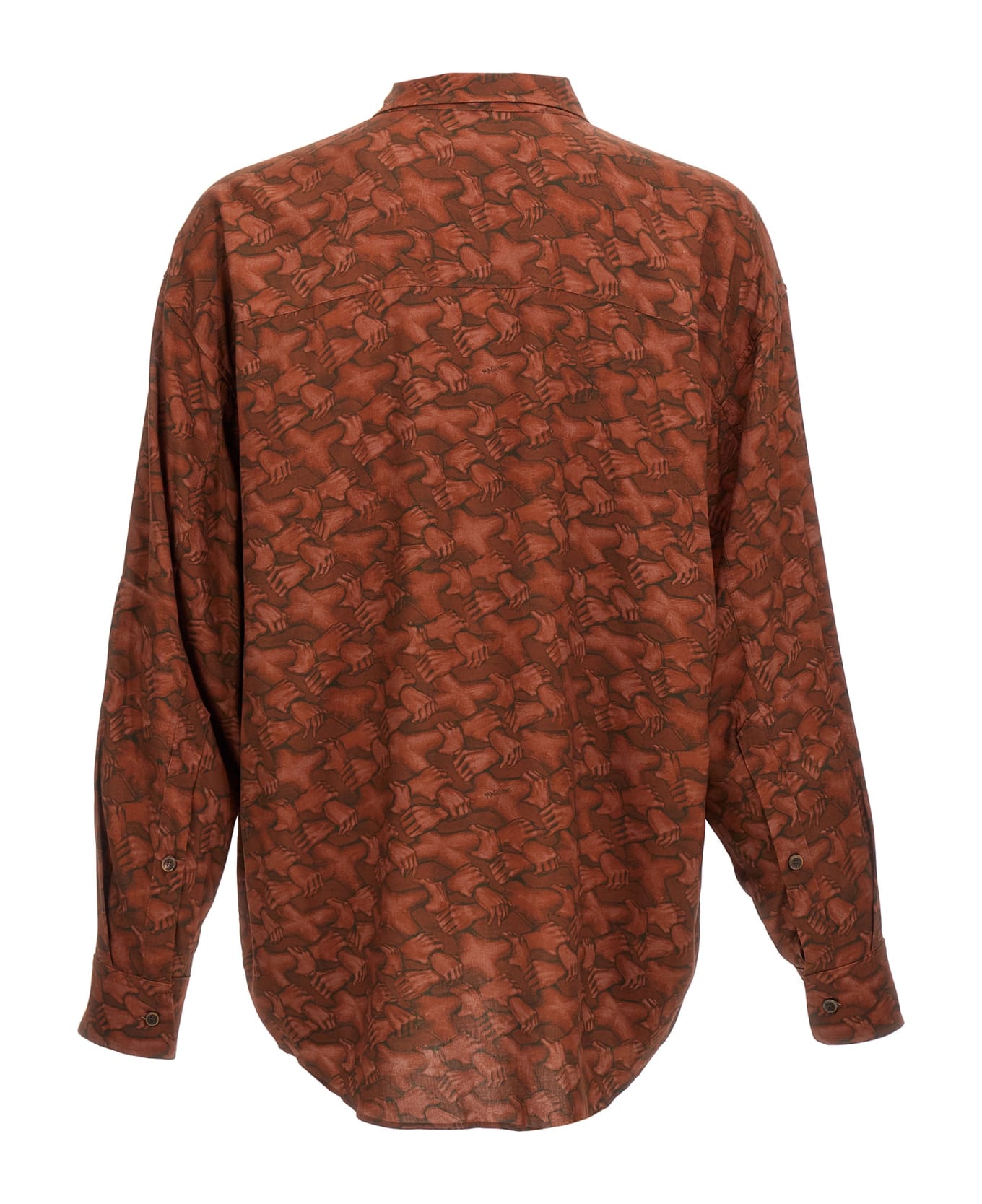 Magliano 'people's Hand' Shirt - Red