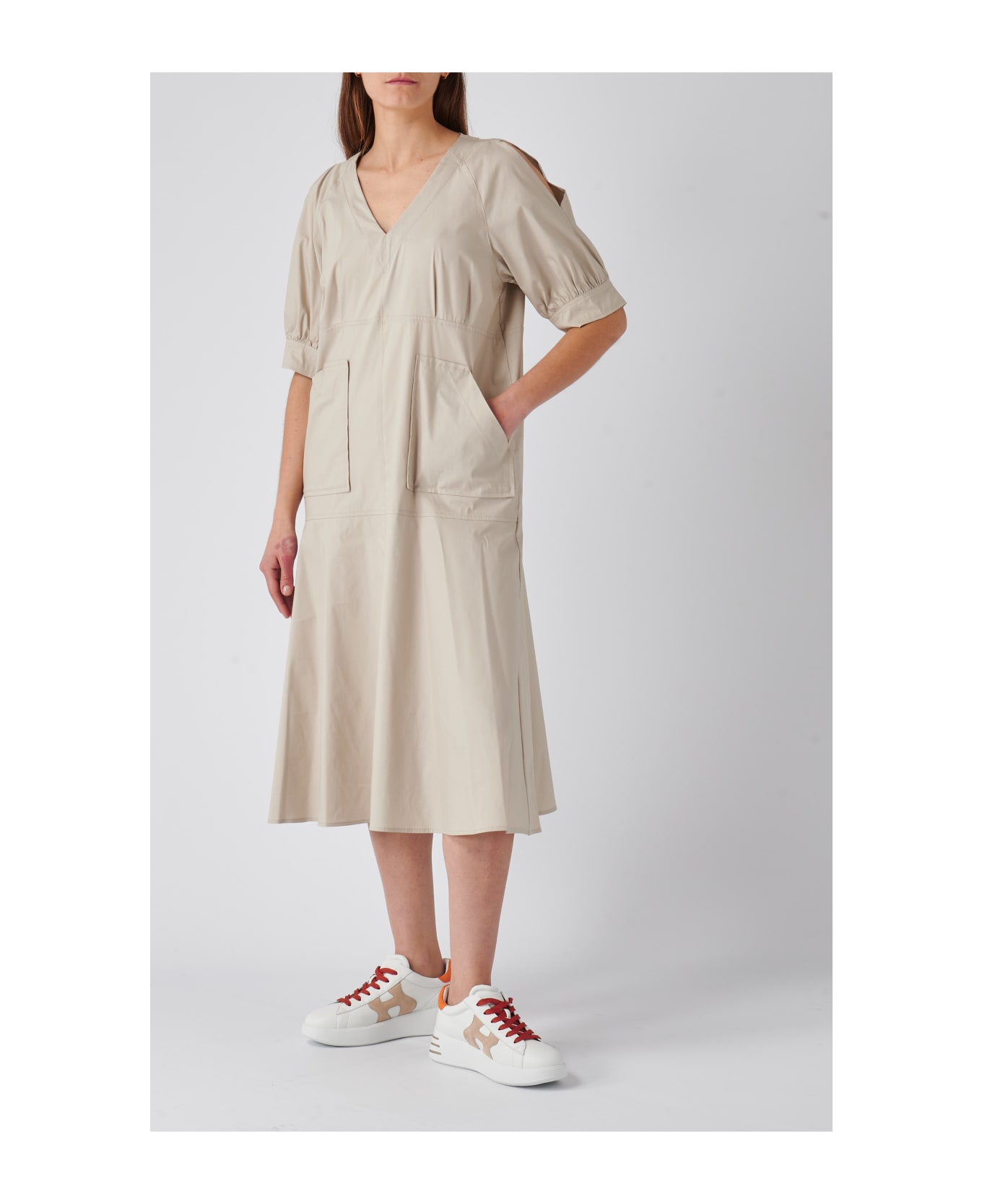 Gran Sasso Cotton Dress - CORDA