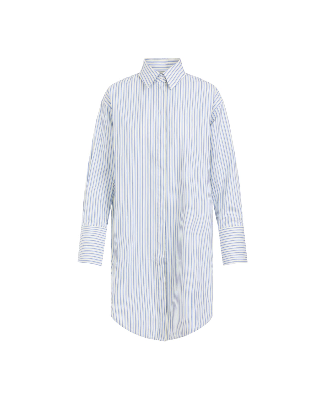 Victoria Beckham Wrap Front Blouse - Chamomile